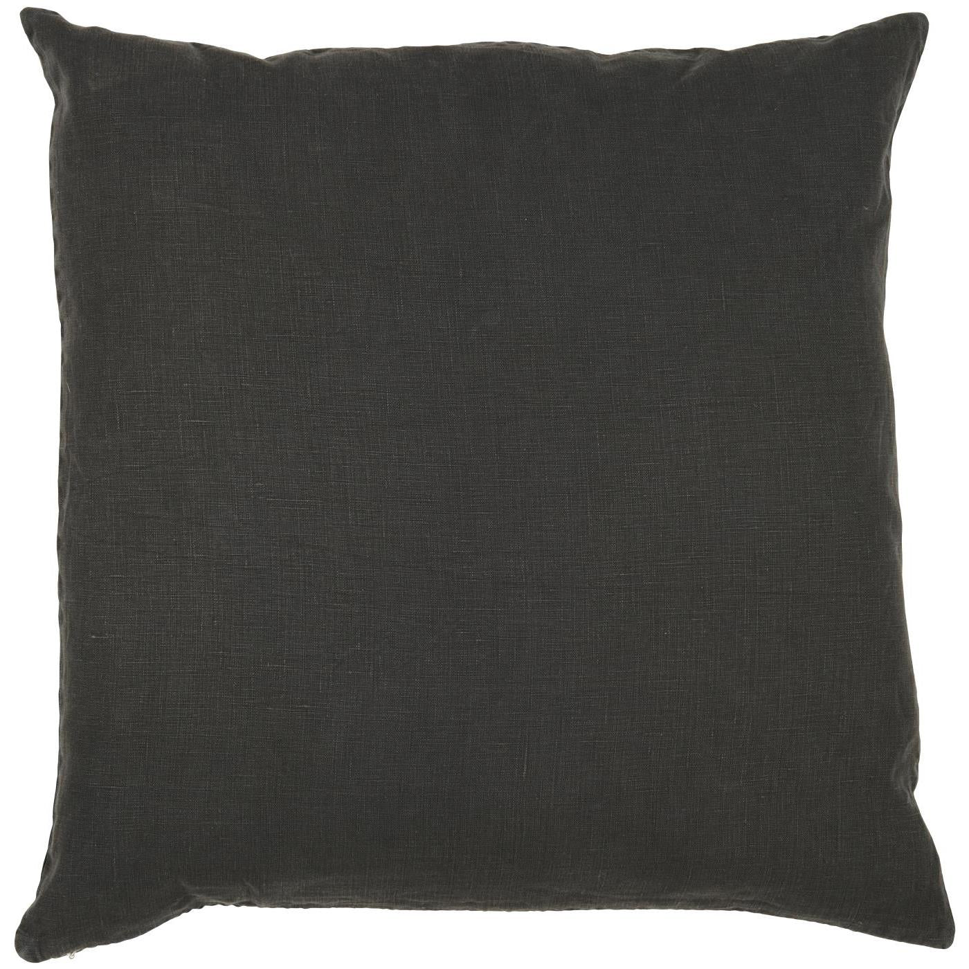 Ib Laursen - Pudebetræk i hør ANTRACIT 50 x 50 cm