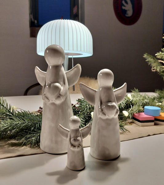 Keramik engle i 3 størrelser