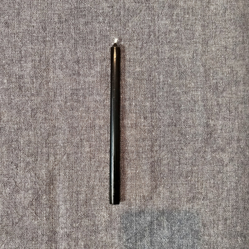 Ib Laursen - Kertelys 12 stk. Ø 1,3 x H 20 cm, farve SORT