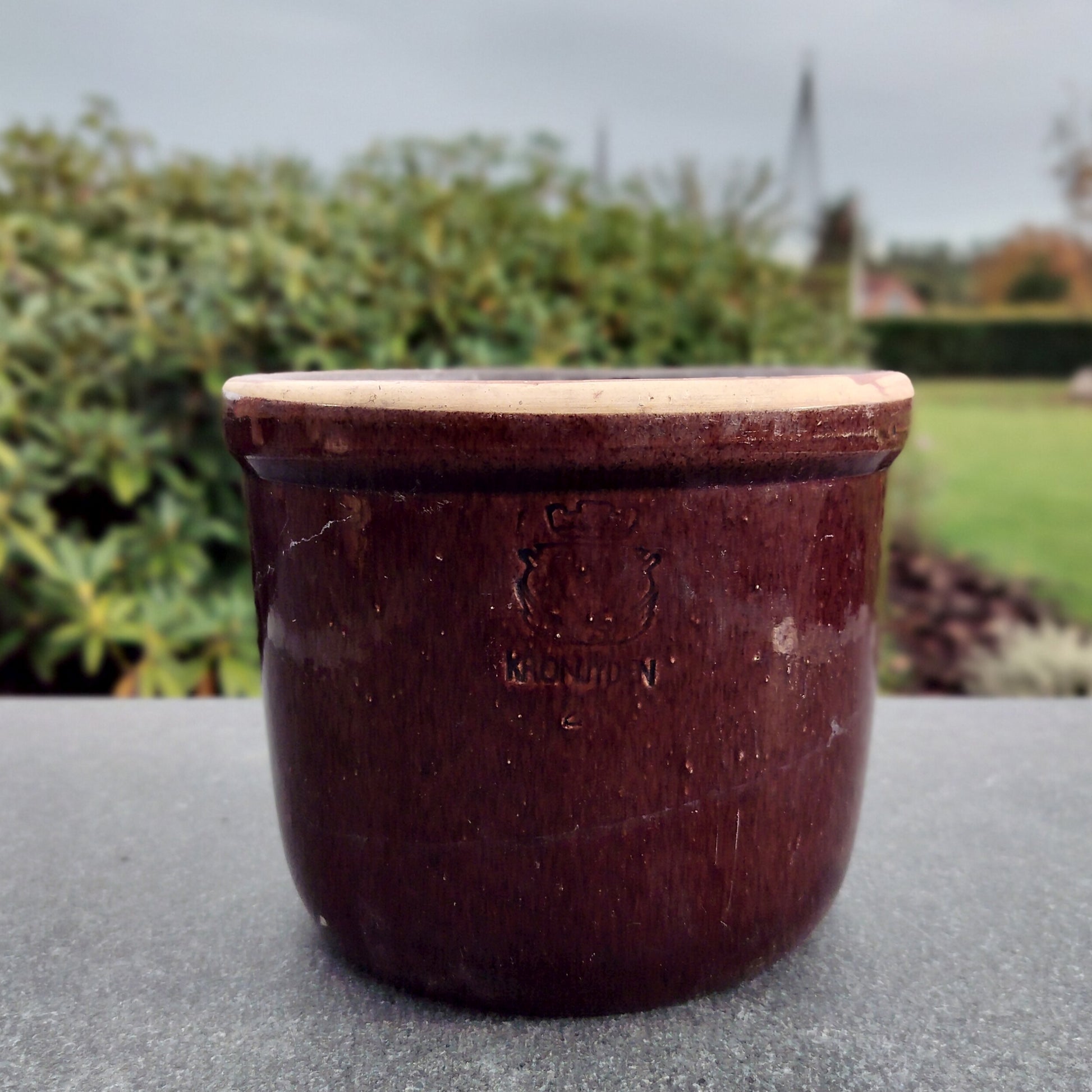 Secondhand - Syltekrukke "Kronjyden 2" Ø 17 x H 14,5 cm