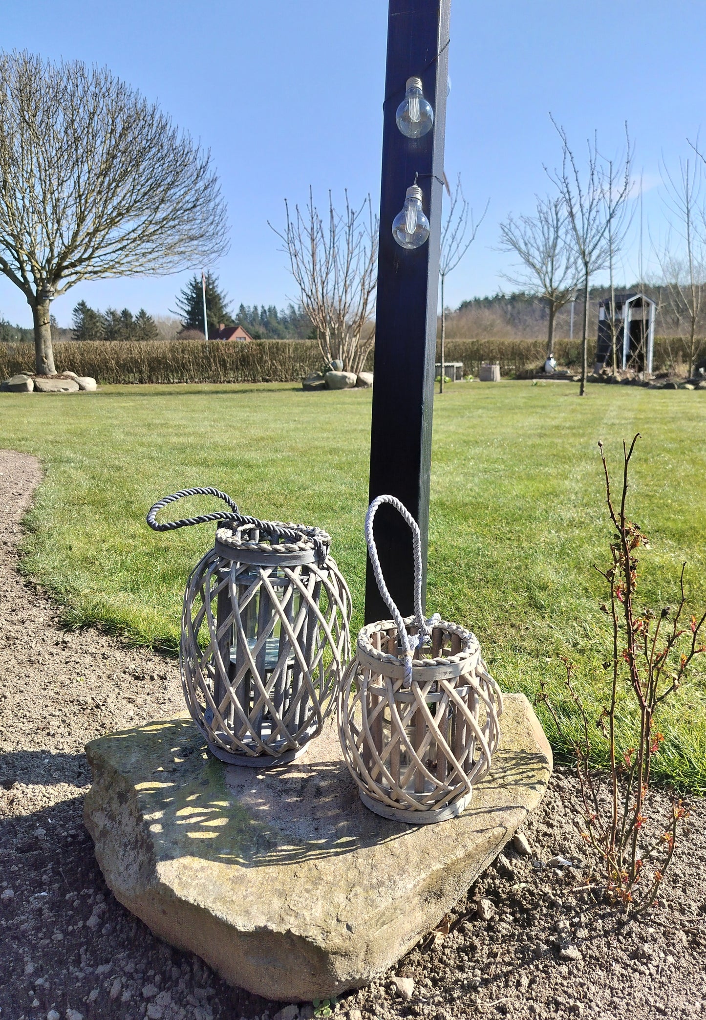 Lanterne sæt H 20/30 cm