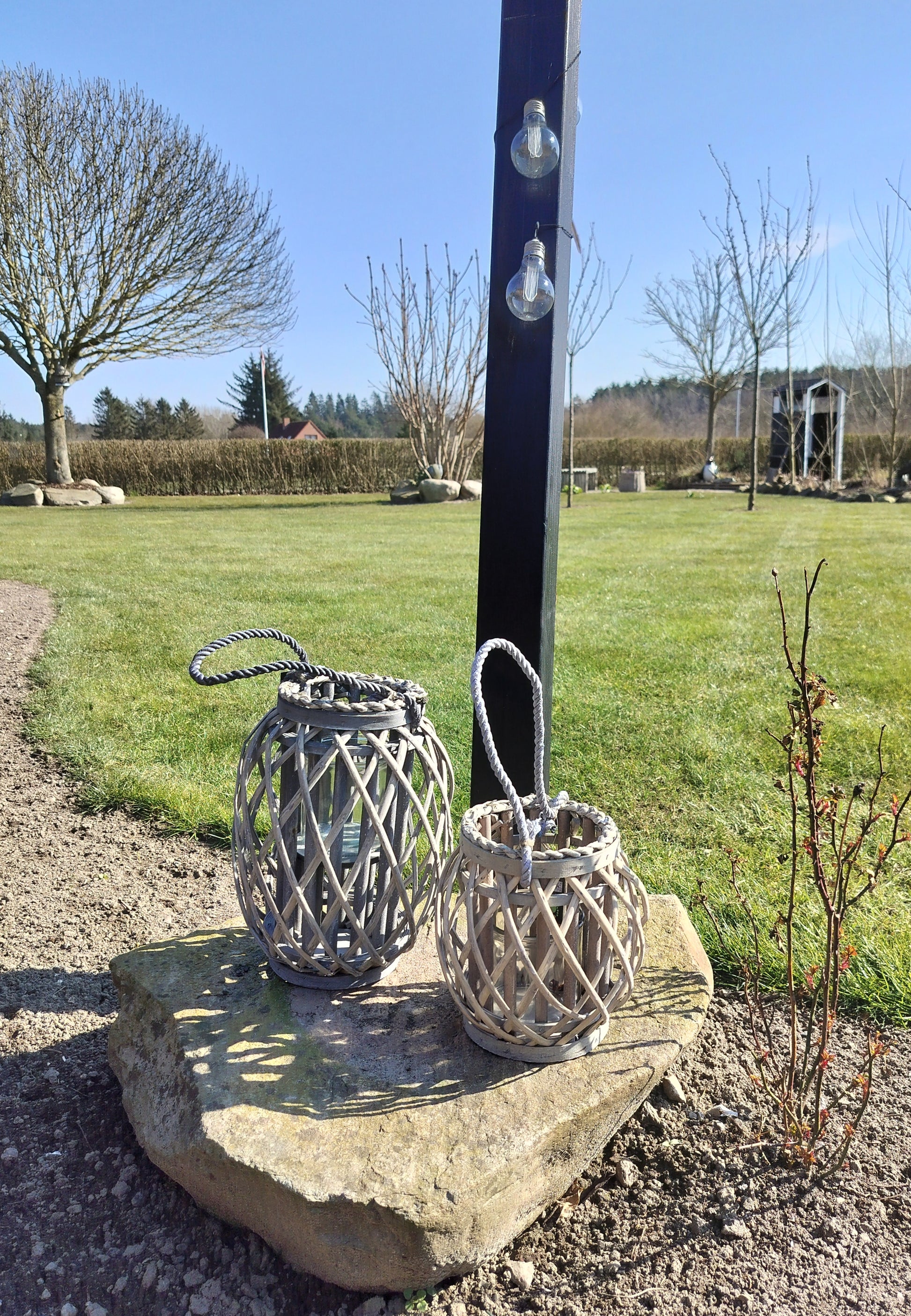 Lanterne sæt H 20/30 cm