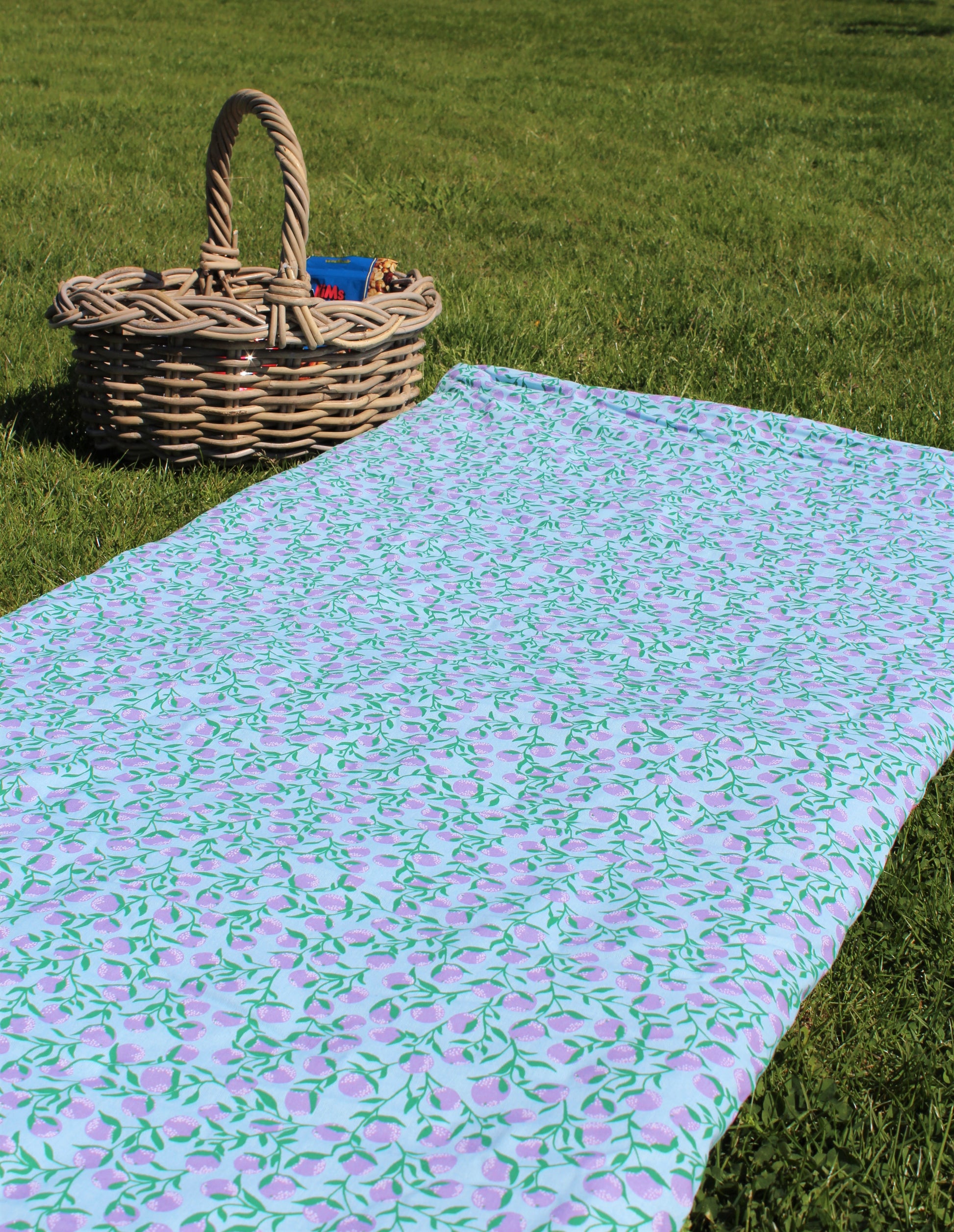 Au Maison Picnic/strand tæppe lilla 70x180 cm