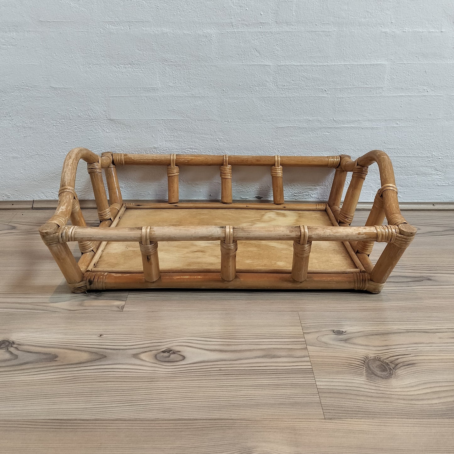 Secondhand - Vintage bambus bakke