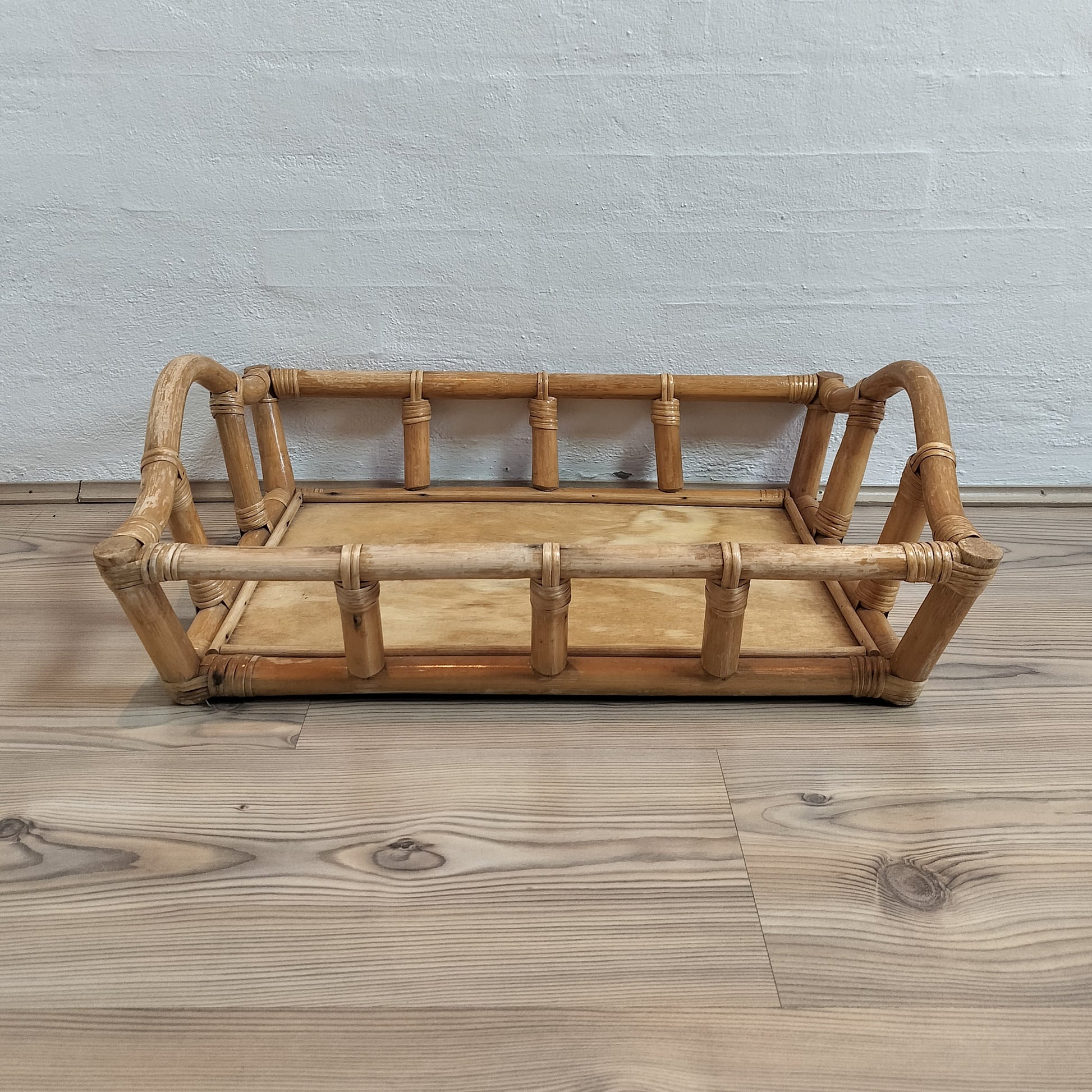 Secondhand - Vintage bambus bakke