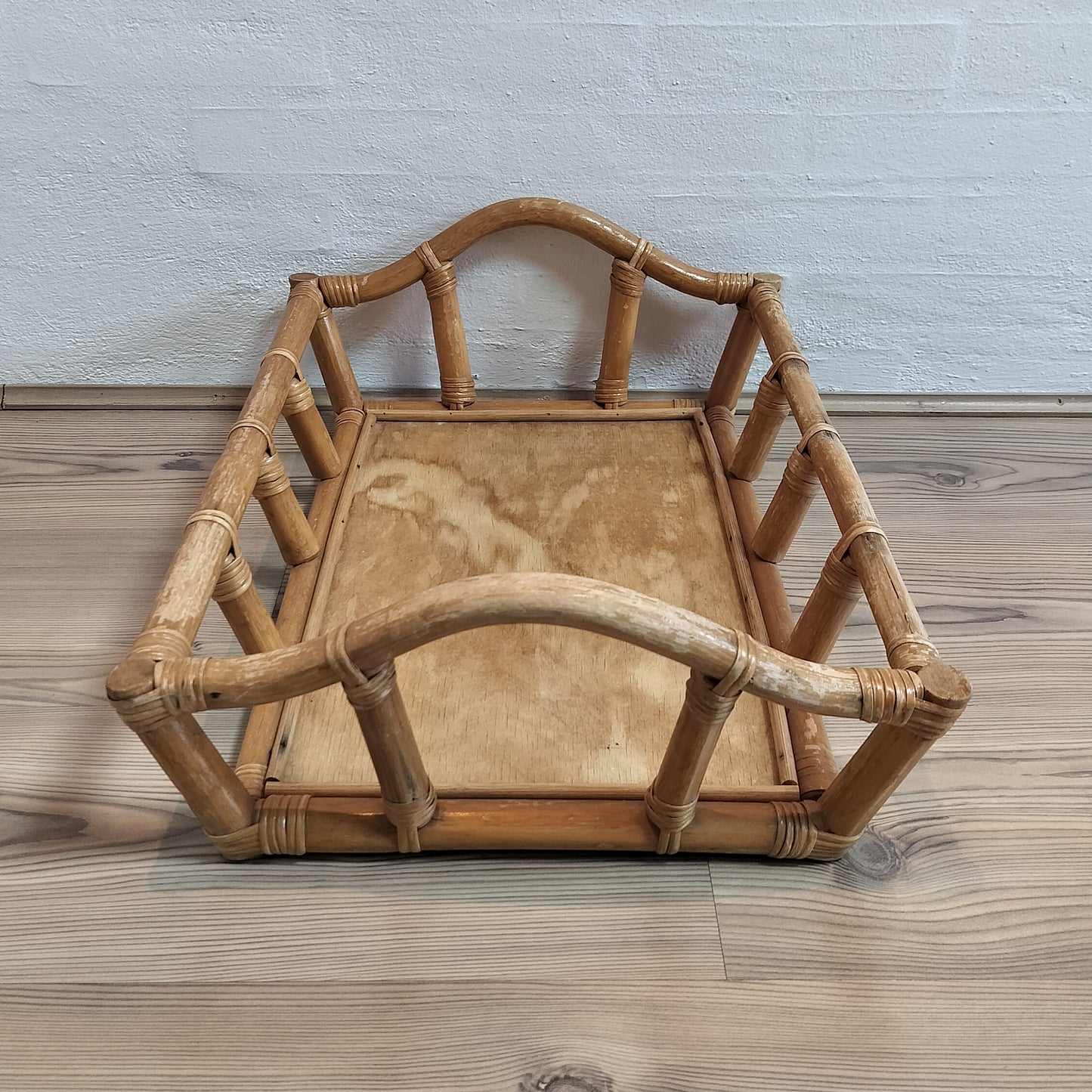 Secondhand - Vintage bambus bakke