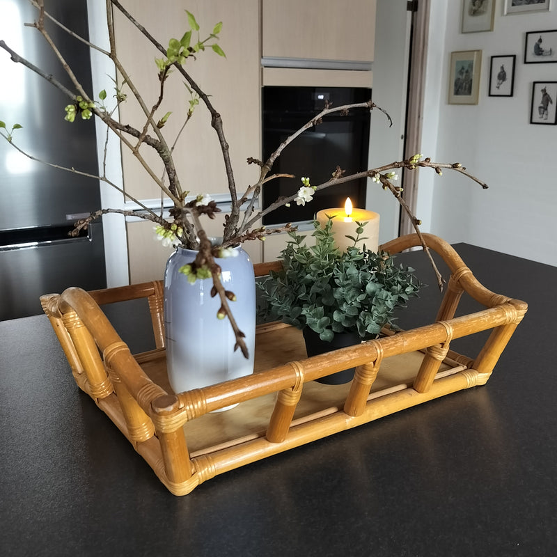 Vintage bambus bakke
