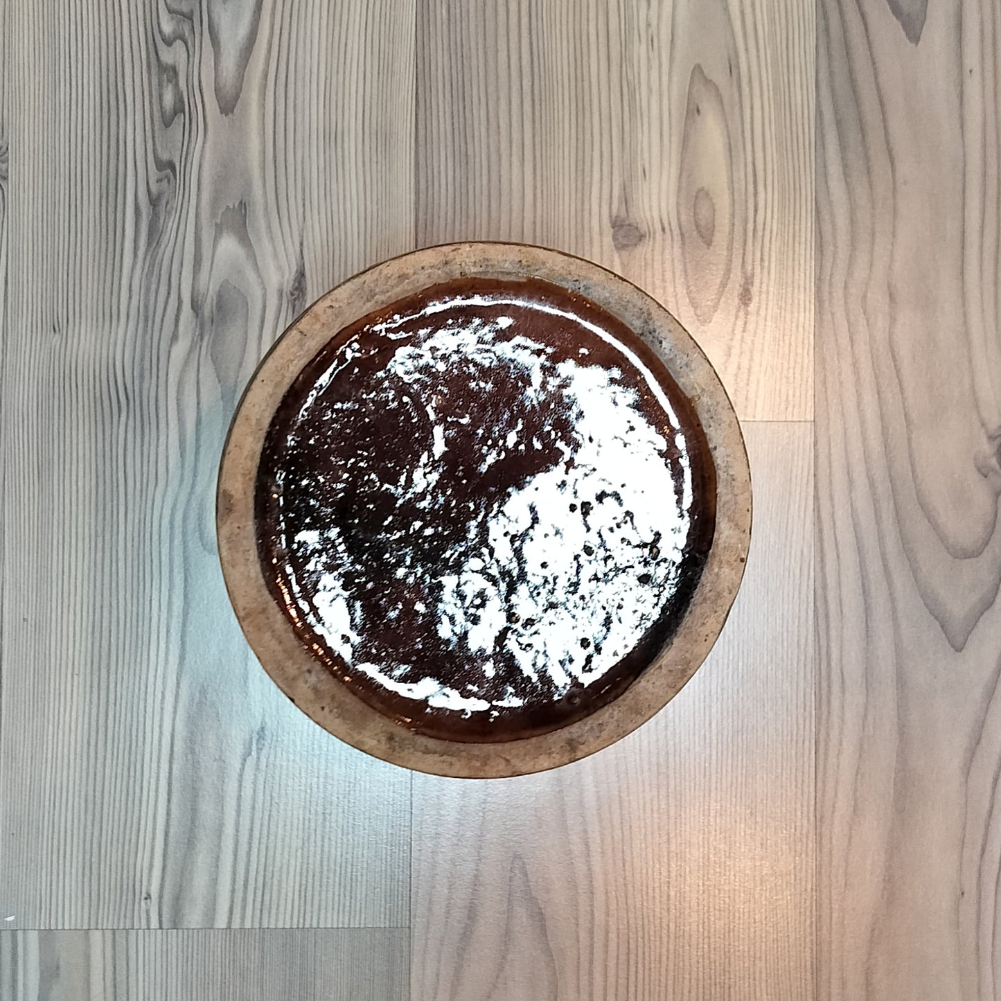 Secondhand - Syltekrukke "6" Ø 21,5 x H 23,5 cm