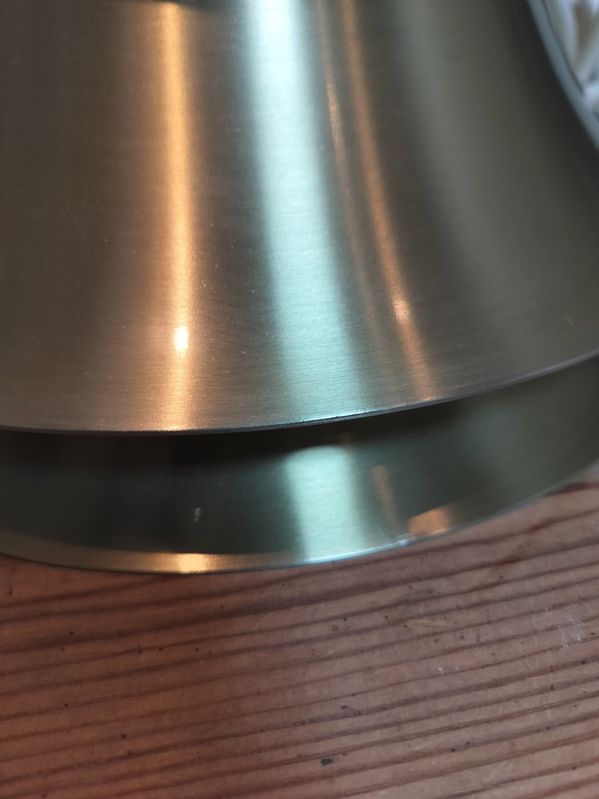 Secondhand - Retro lampe Ø 25 x H 22 cm brugsspor