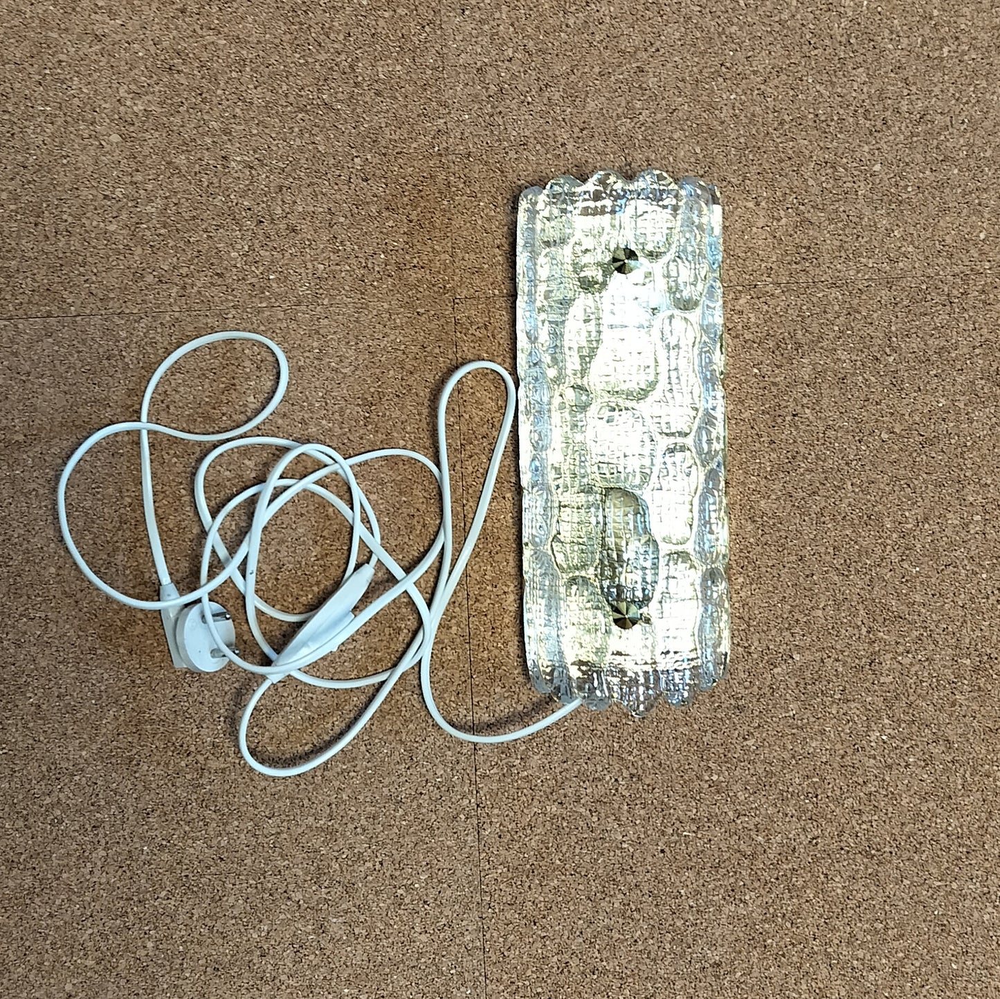 Secondhand - Lyfa/Orrefors væglampe af Carl Fagerlund