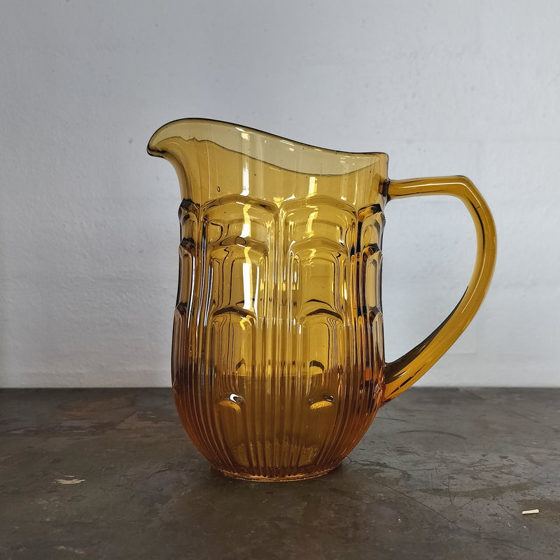 Ravfarvet kande H 17 cm