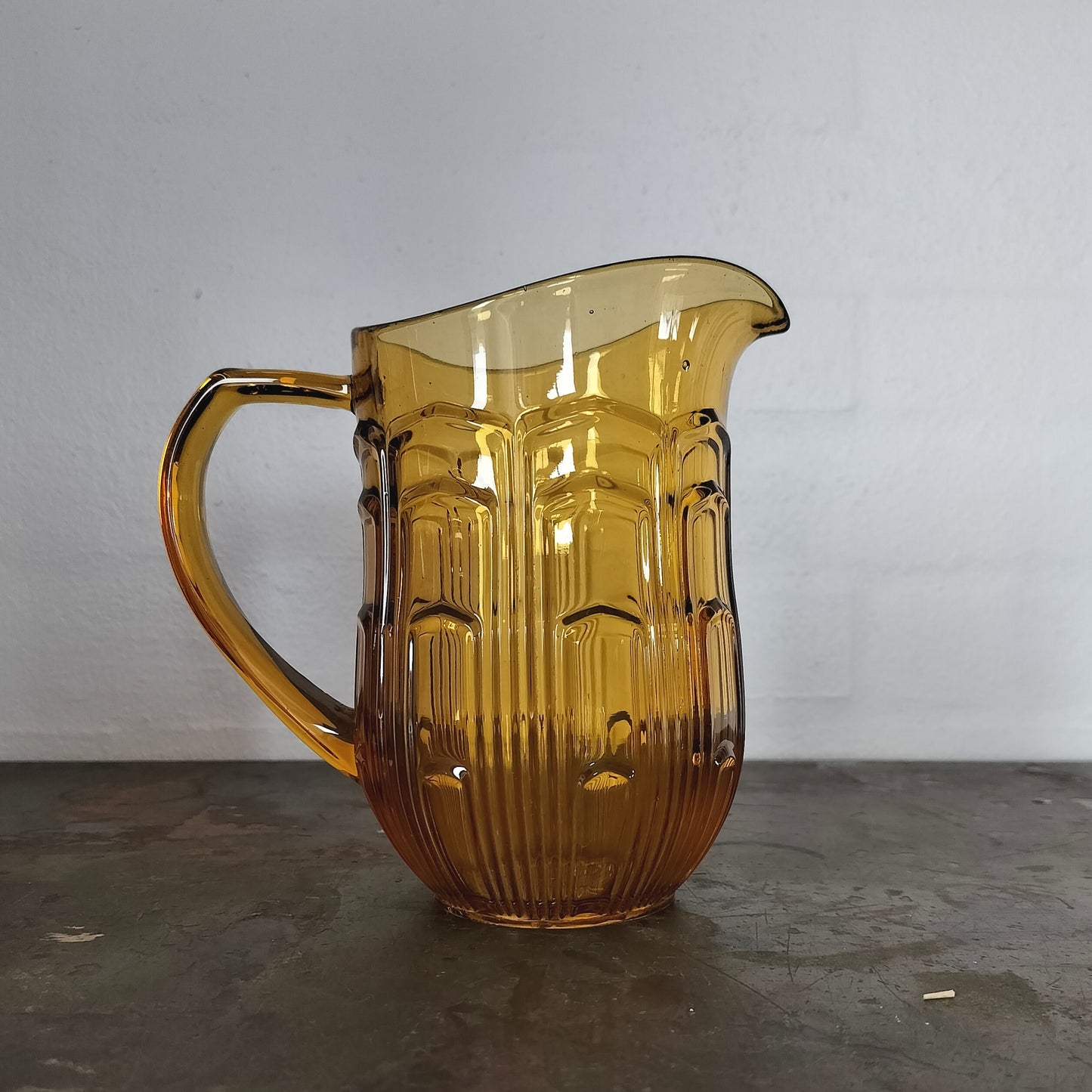 Secondhand - Ravfarvet kande H 17 cm