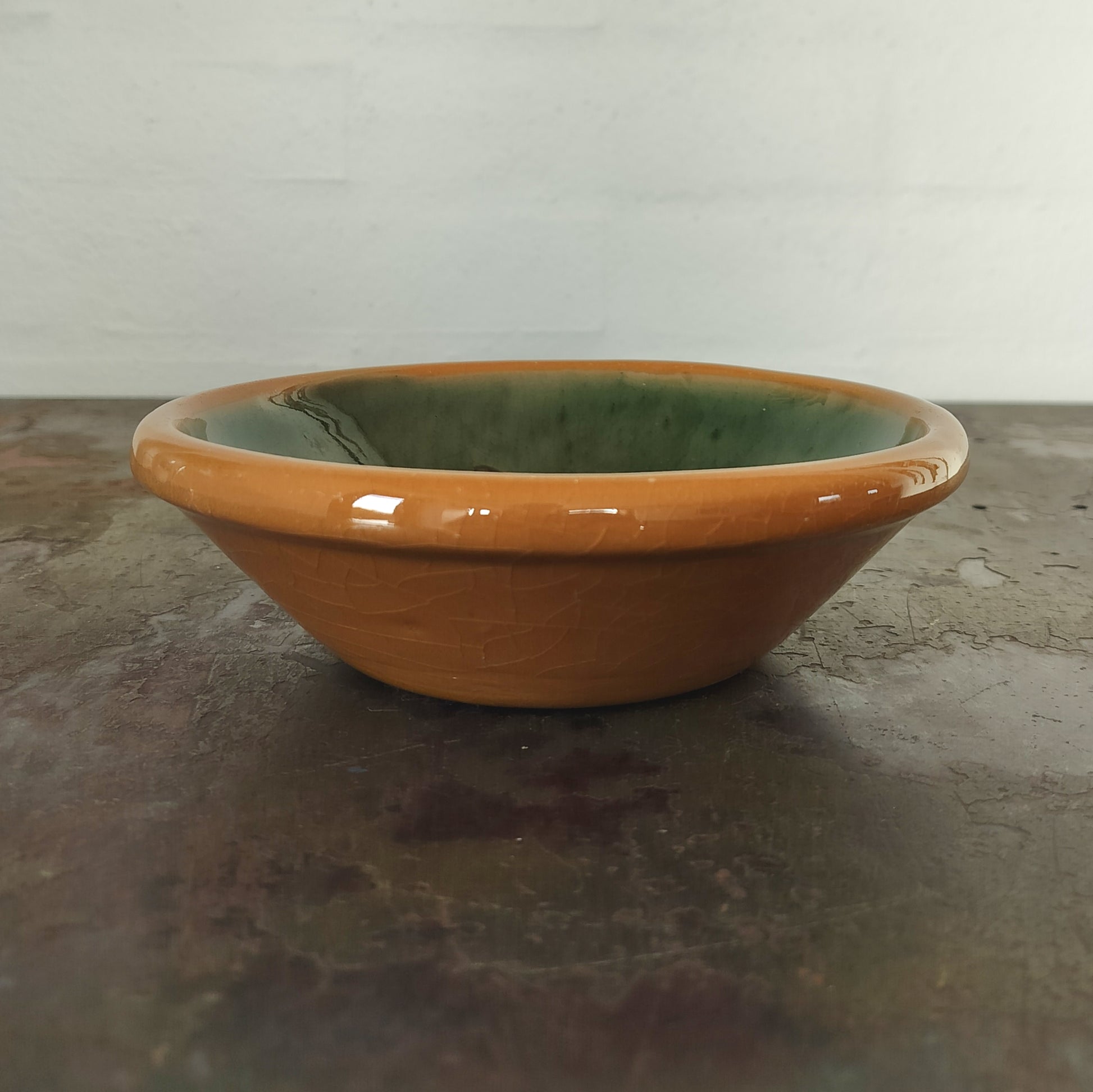 Secondhand - Lille lerskål Ø 16,5 x H 5 cm