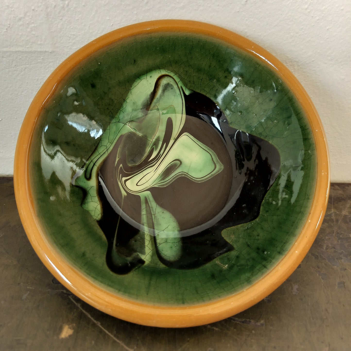 Secondhand - Lille lerskål Ø 16,5 x H 5 cm