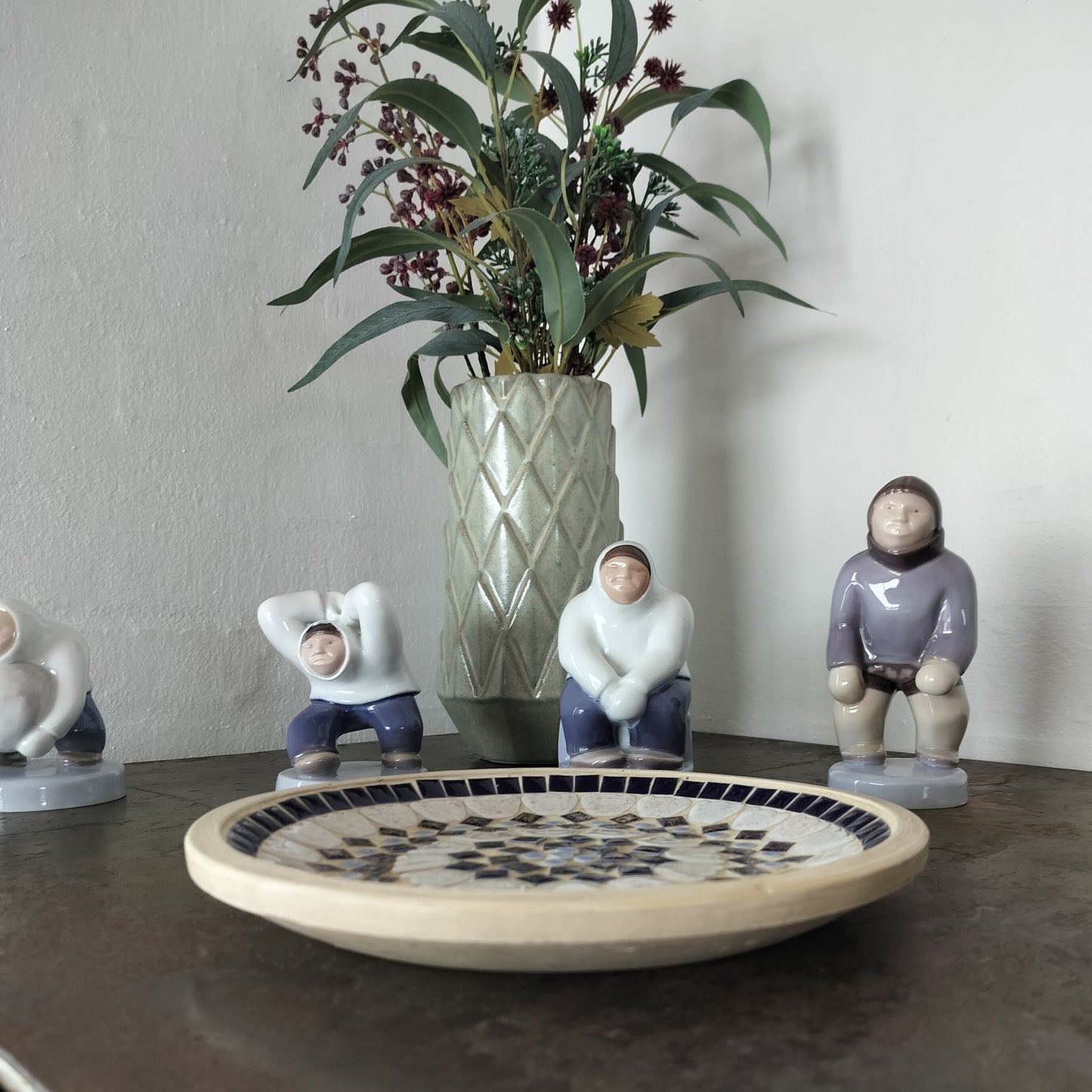 Secondhand - Mosaik fad Ø 23,5 x H 2,8 cm