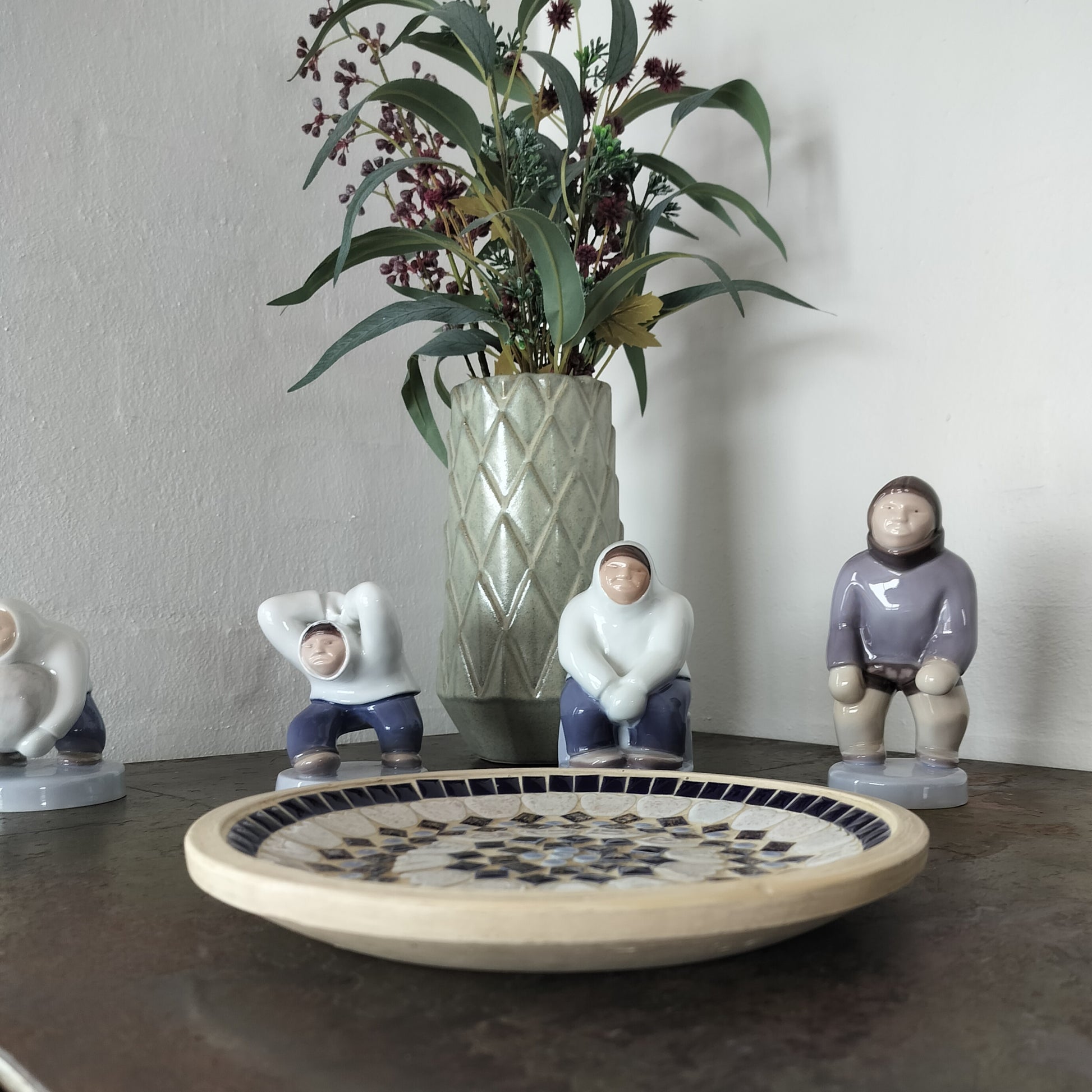 Secondhand - Mosaik fad Ø 23,5 x H 2,8 cm