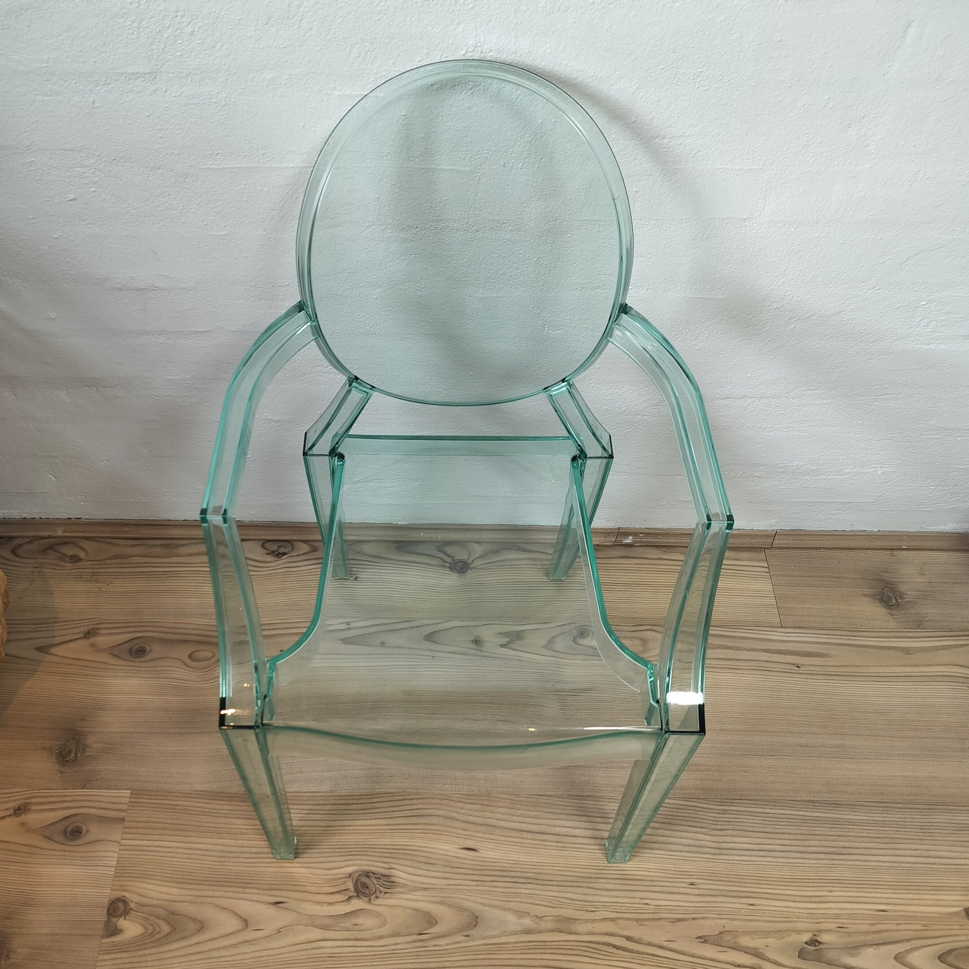 Secondhand - Lou Lou Ghost Kartell børnestol lysegrøn gennmsigtig