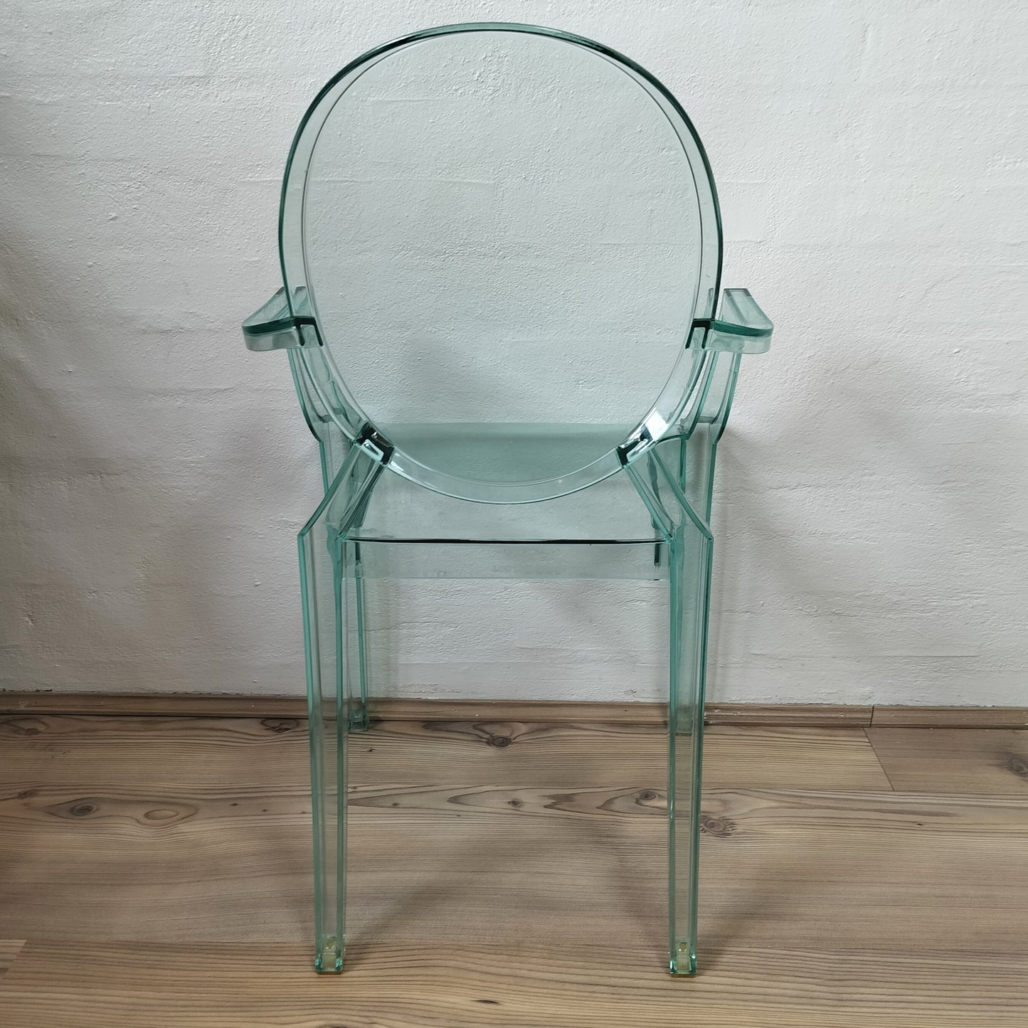 Secondhand - Lou Lou Ghost Kartell børnestol lysegrøn gennemsigtig