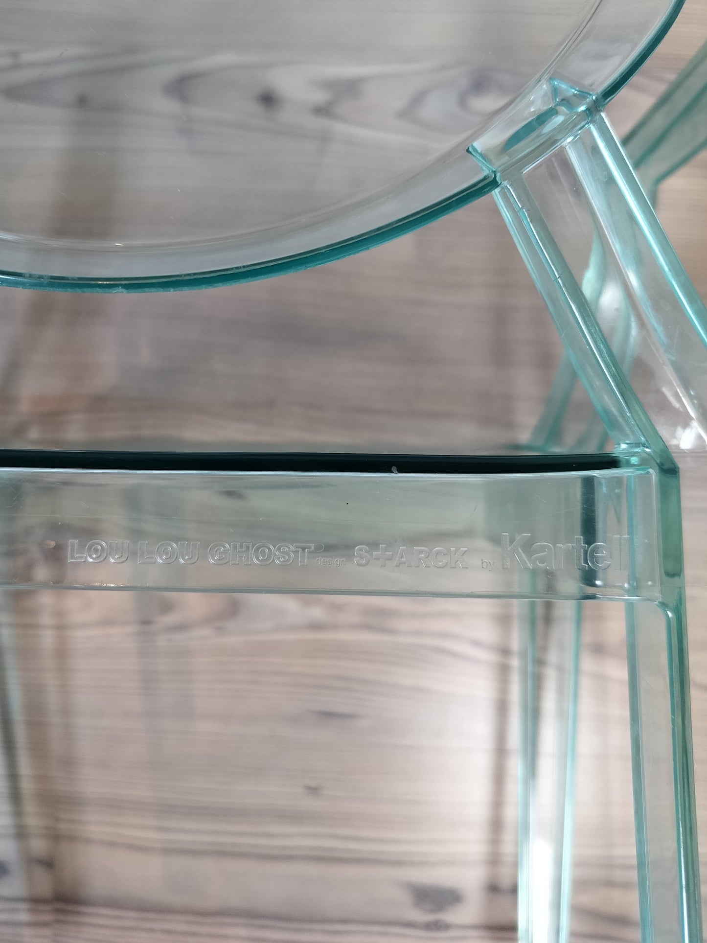 Secondhand - Lou Lou Ghost Kartell børnestol lysegrøn gennemsigtig