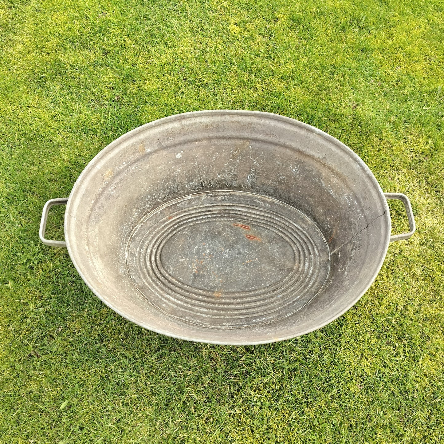 Secondhand - Glud og Marstrand zink balje L 71,5/84 x B 57 x H 30,5 cm