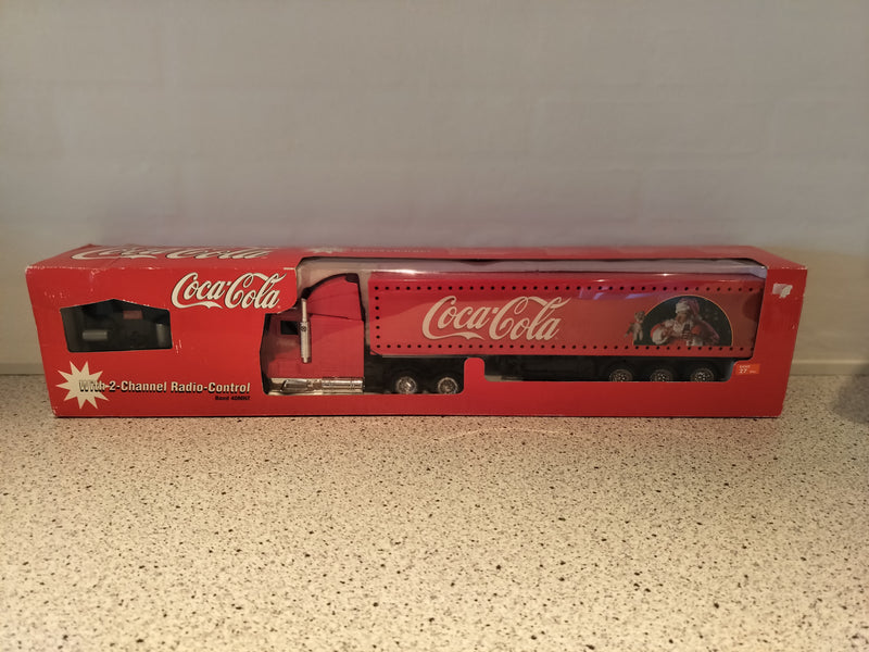 Coca Cola model lastbil med fjernbetjening