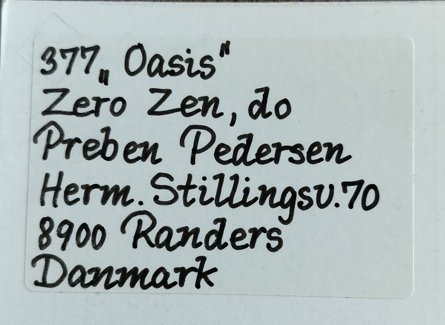 Håndtegnet billeder af Lucien Zen