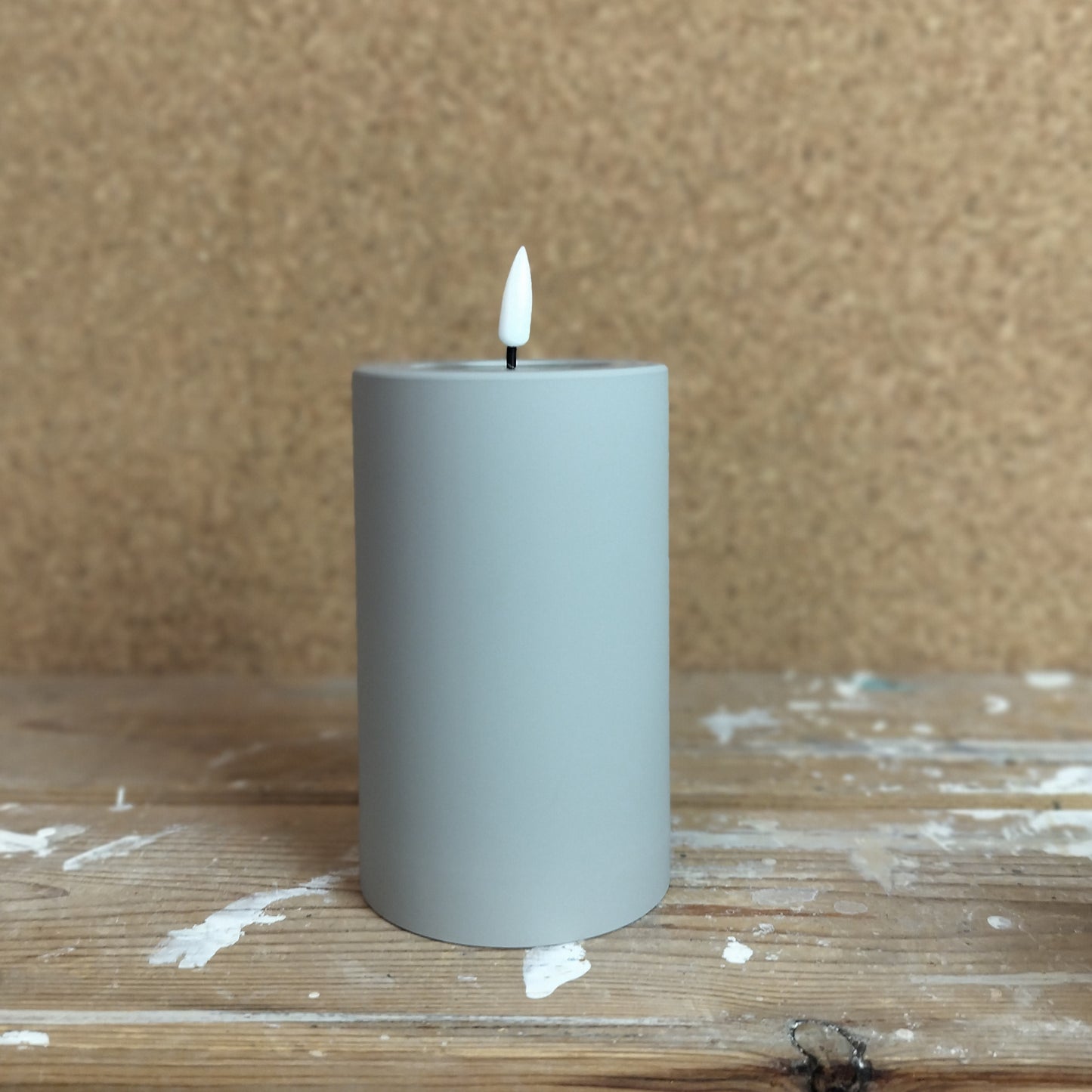 Udendørs Bloklys STØVET SAND 7,5 x 12,5 cm