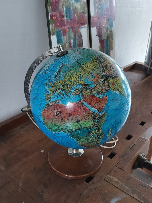 Secondhand - Scan-Globe Globus på lakeret træfod