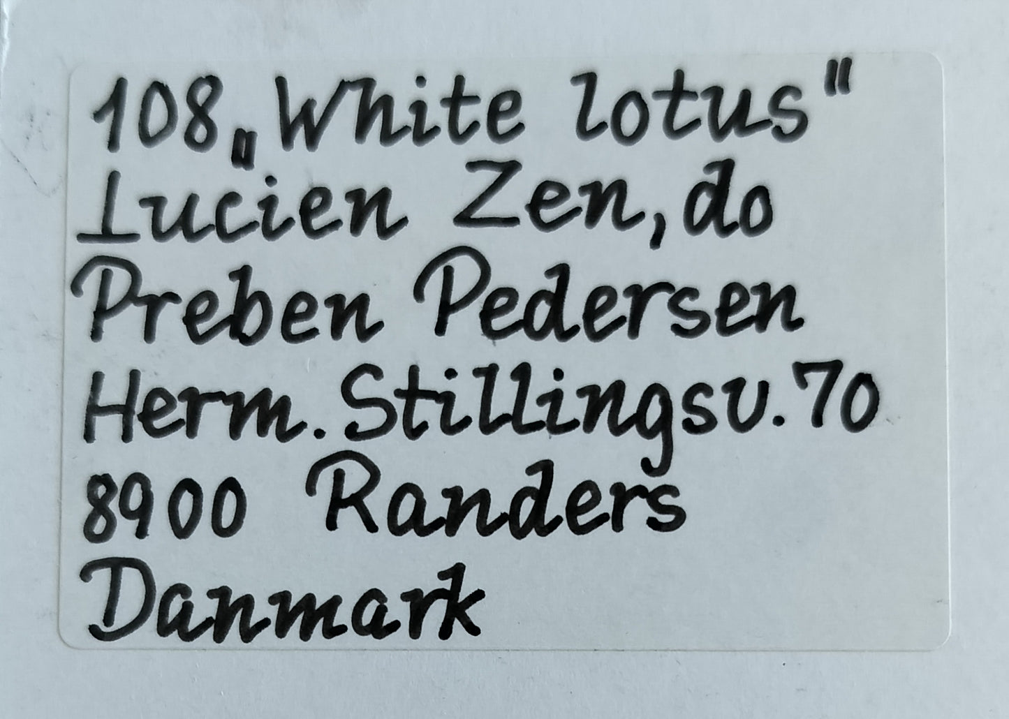 Håndtegnet billeder af Lucien Zen