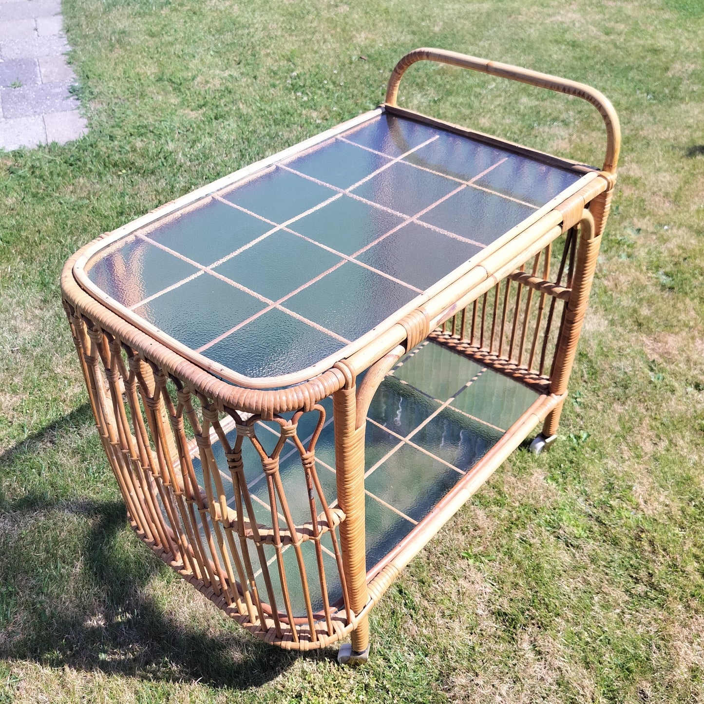 Secondhand - Vintage bambus barbord
