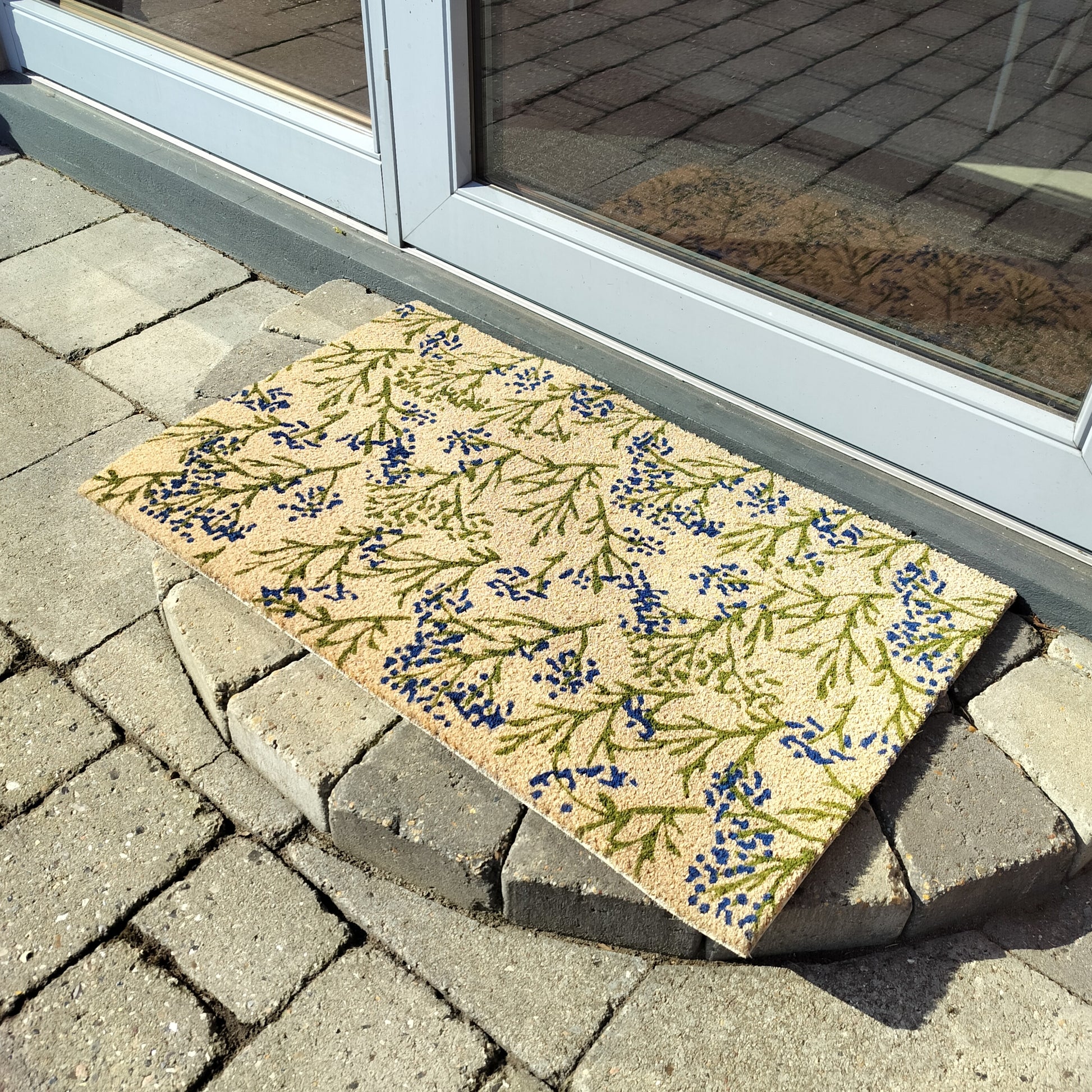 Dørmåtte med naturmønster B 45 x L 75 cm