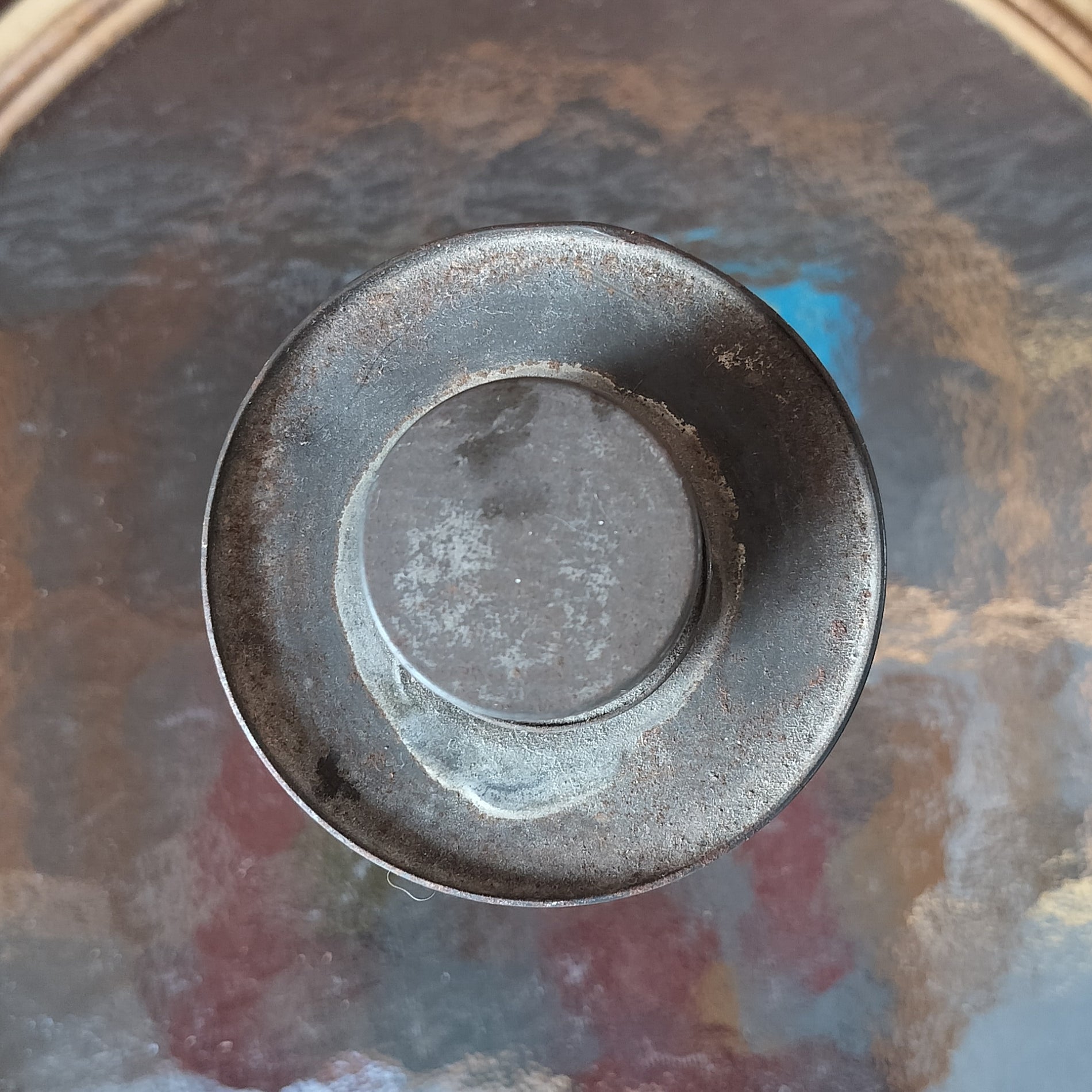 toppen af Secondhand - Gammel Esso dunk "RUST-BAN 392"