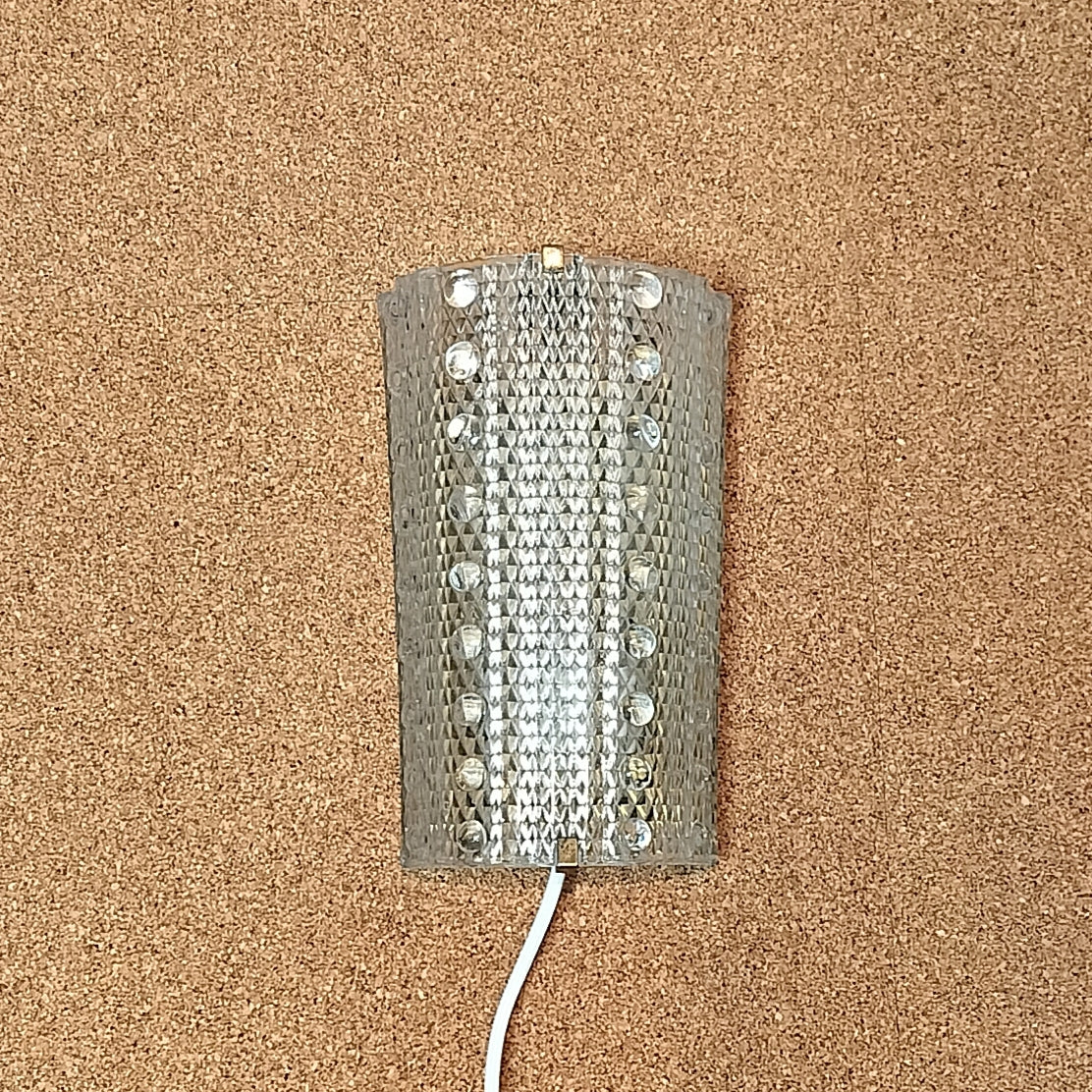 Secondhand - Lyfa/Orrefors væglampe af Carl Fagerlund H 25,5 x B 13/16 cm