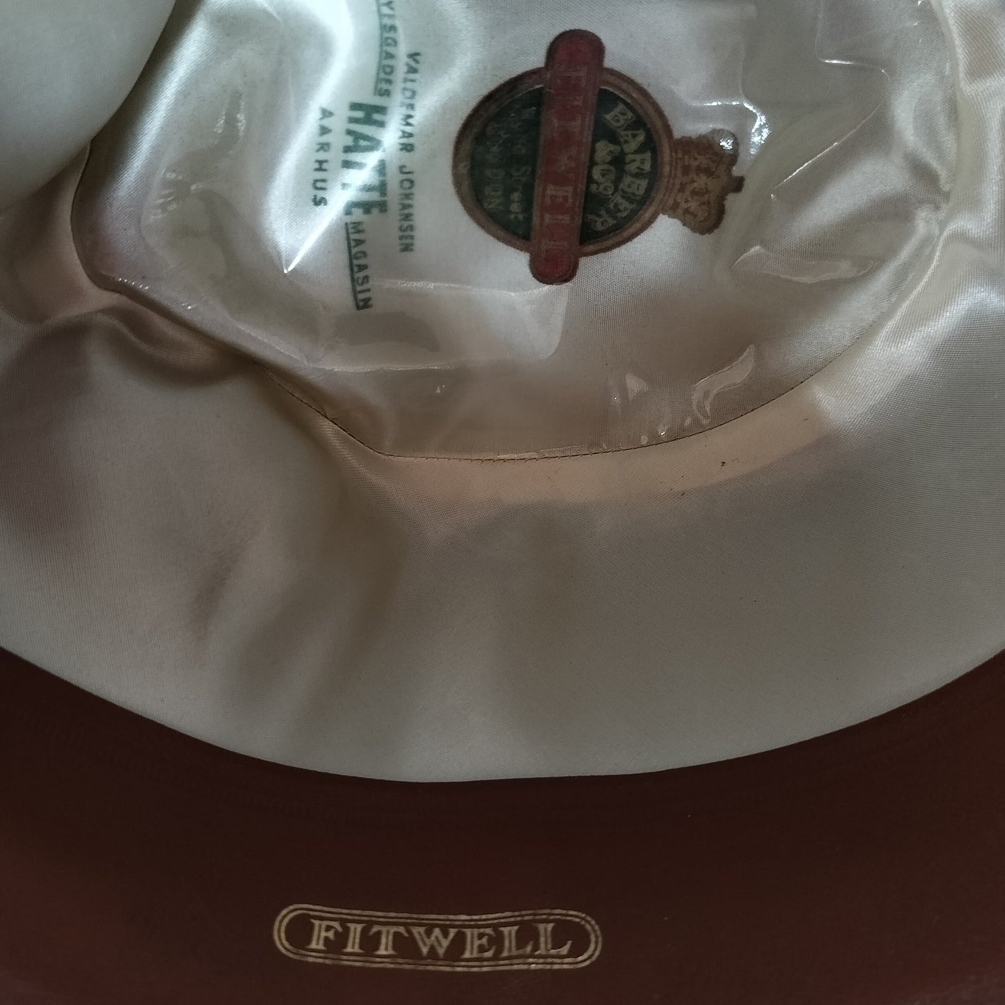 Secondhand - Barber hat fra Valdemar Johansen Hatte magasin