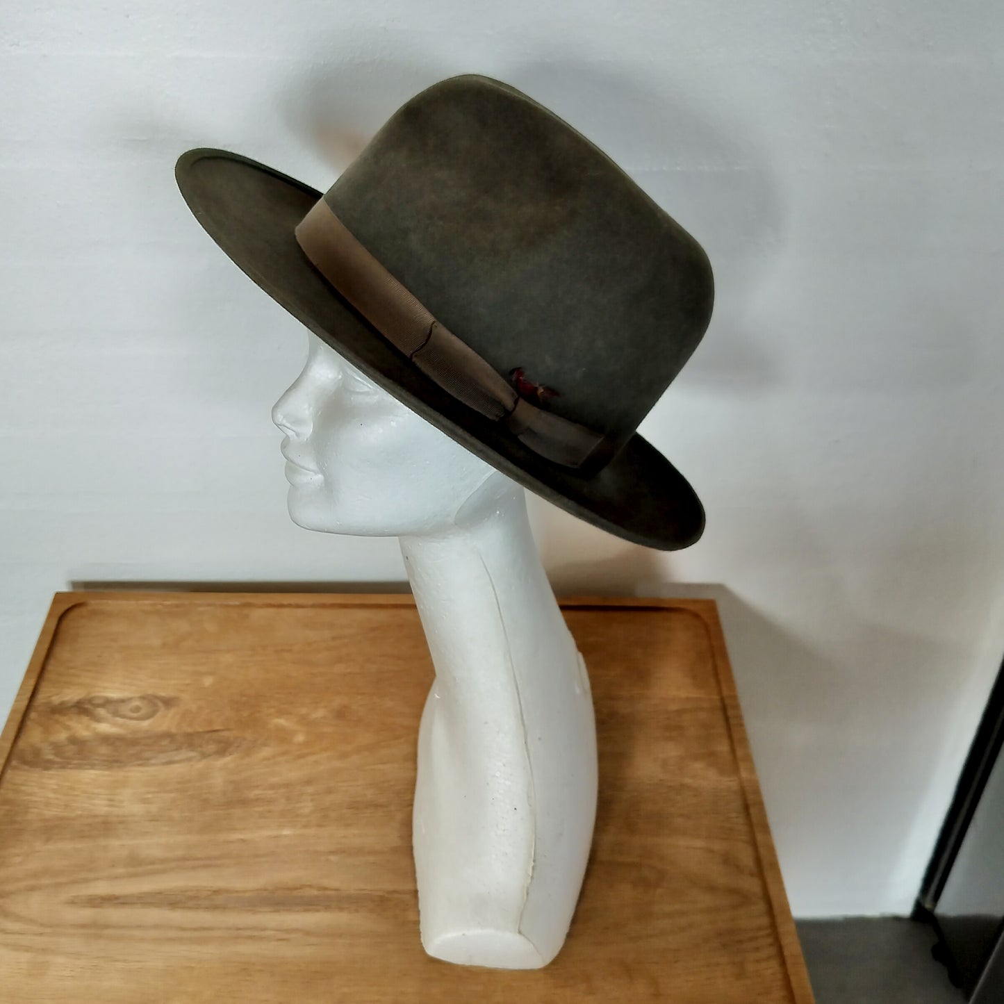 Secondhand - Barber hat fra Valdemar Johansen Hatte magasin
