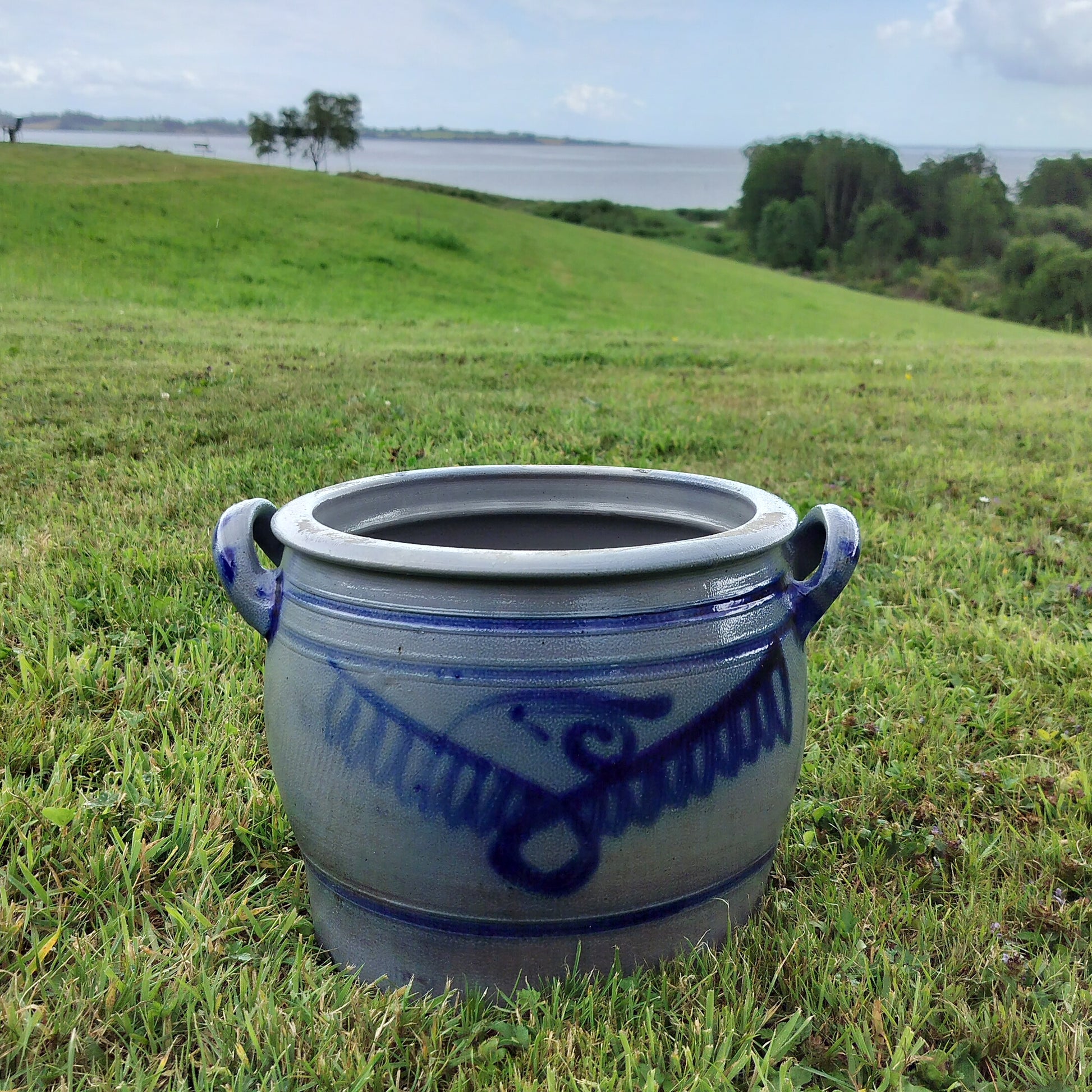 Secondhand - Stentøjs syltekrukke "10L"