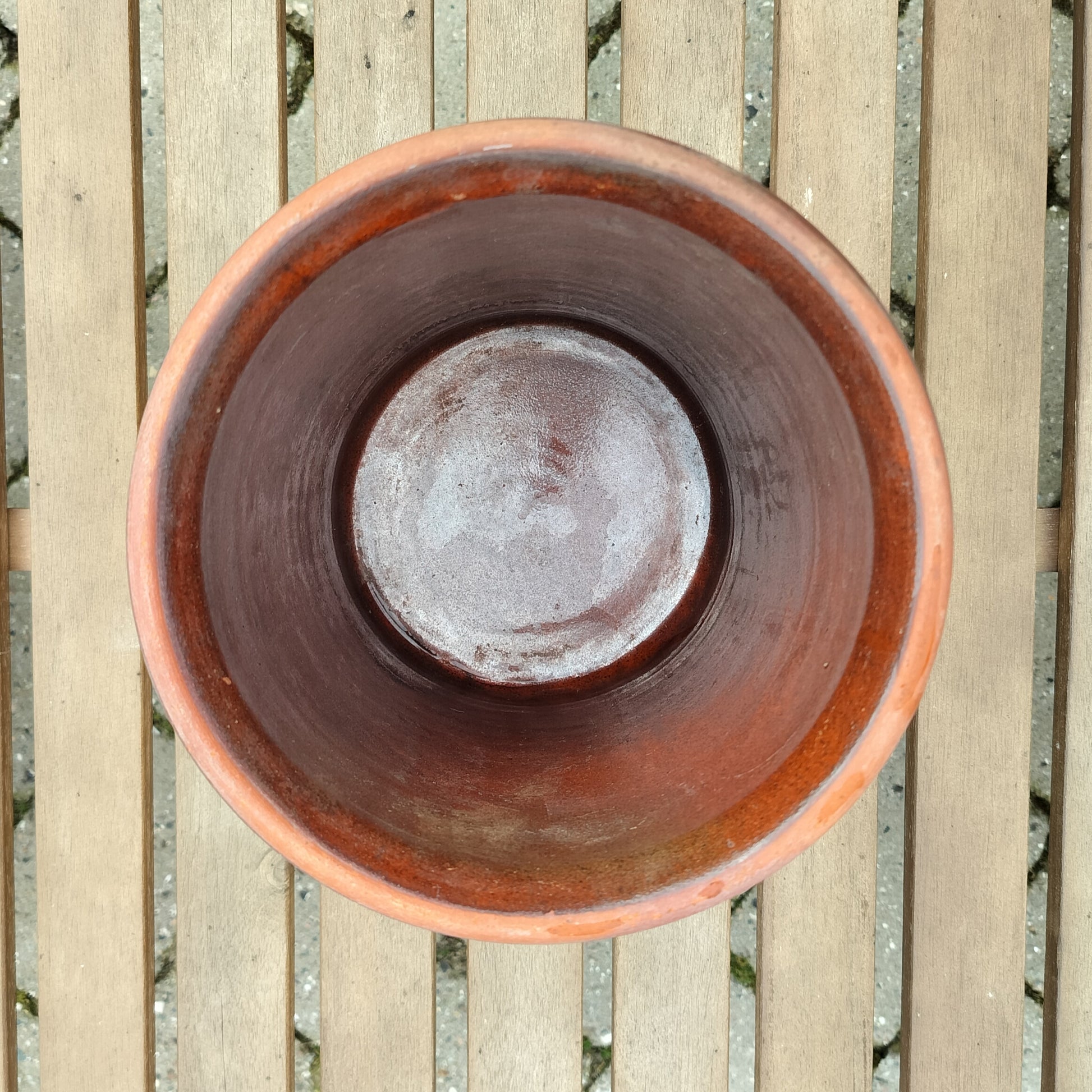 Secondhand - Syltekrukke "4L" Ø 19,5 x H 21 cm