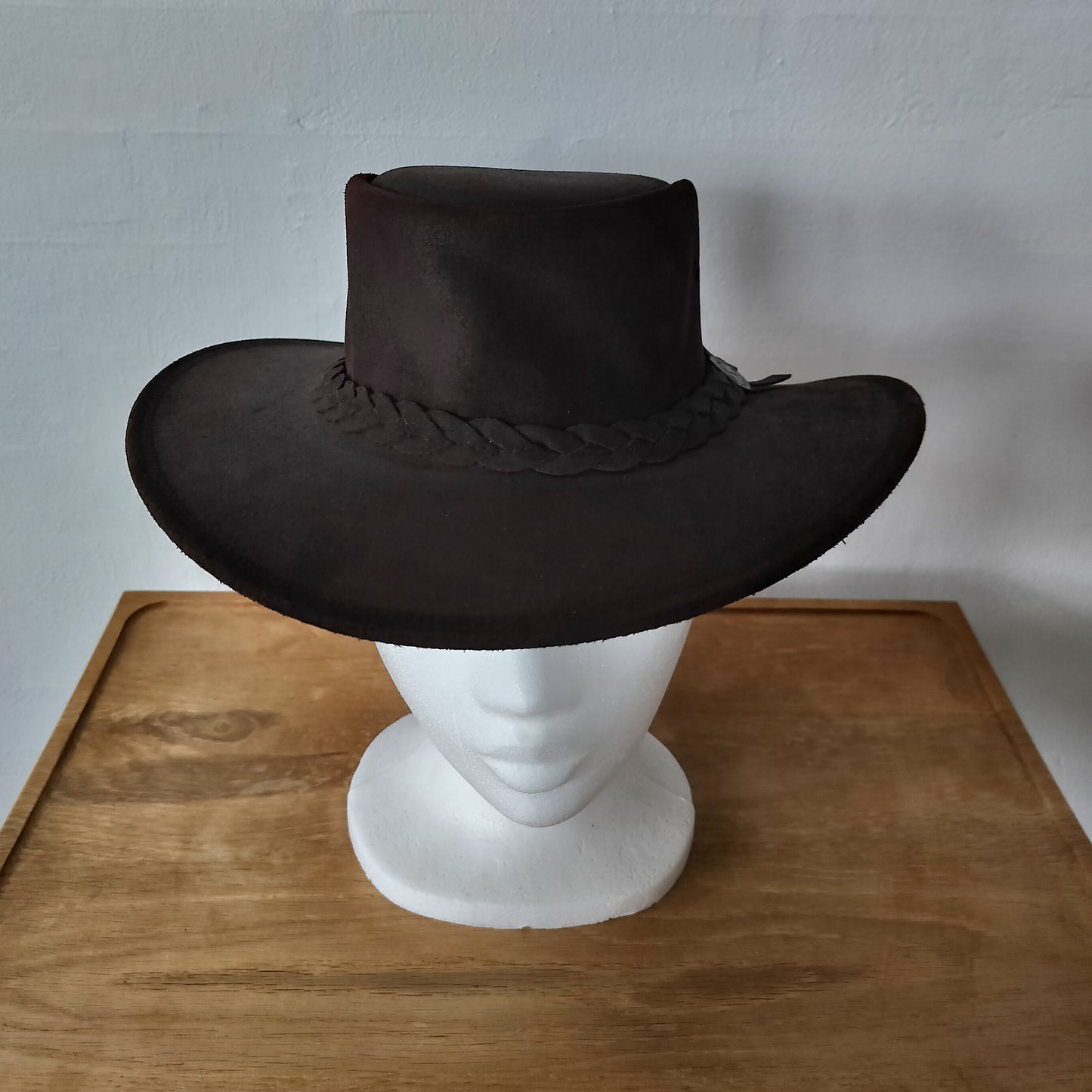 Cowboyhat brun læder fra Aussie Bush