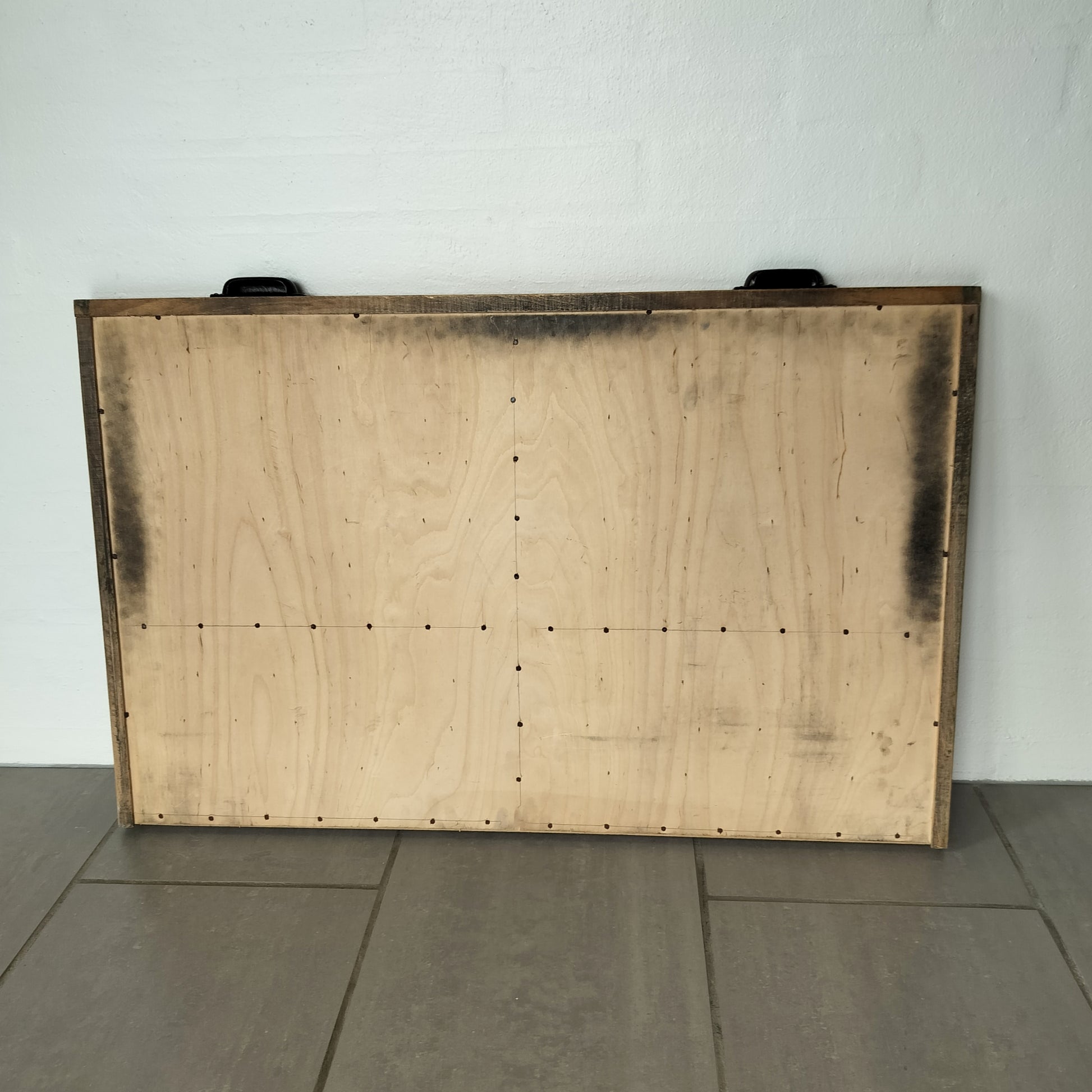 Secondhand - Gammel sættekasse B 82,5 x H 54,5 x D 4 cm