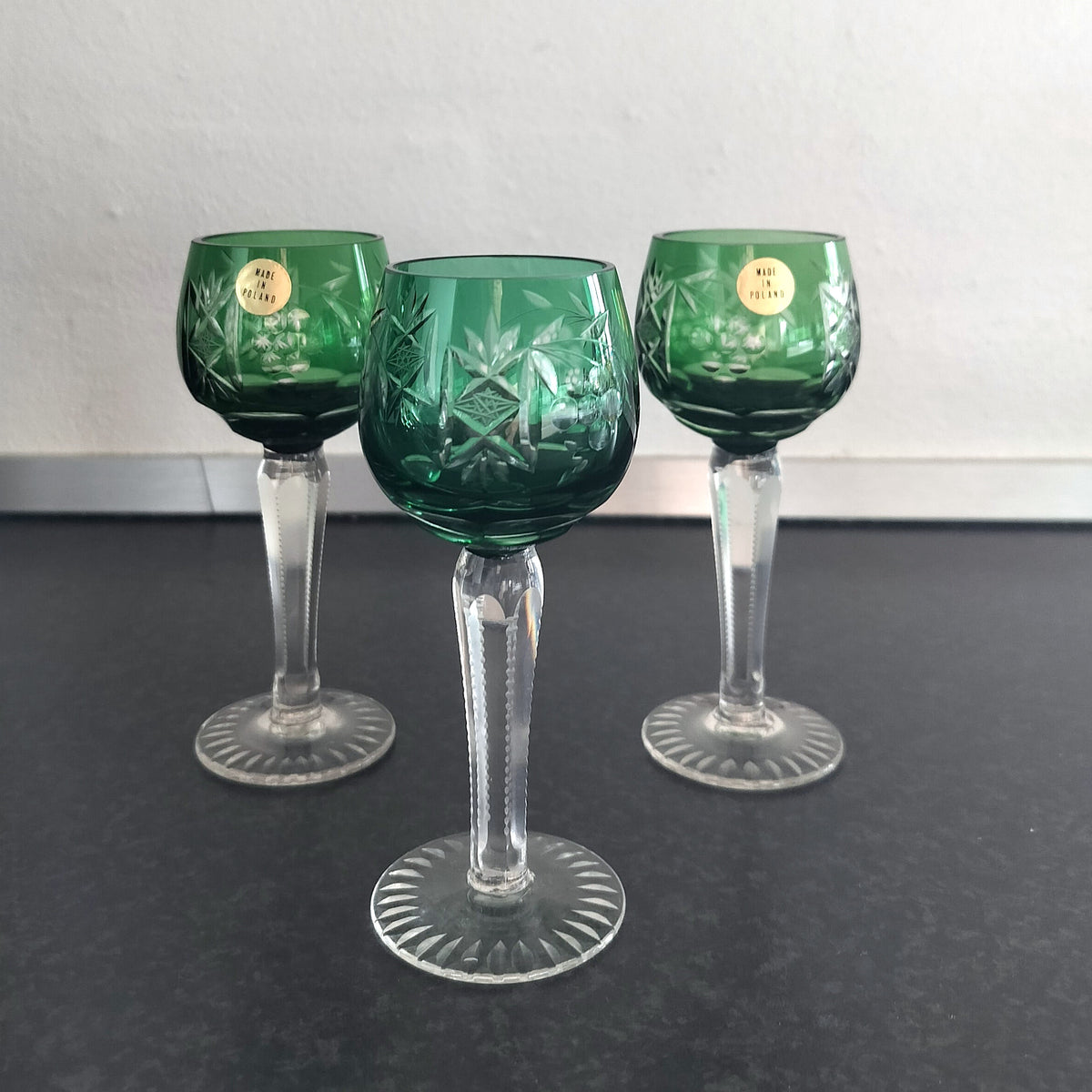 Rømer Bøhmisk Likør glas Ø 4 x H 12 cm