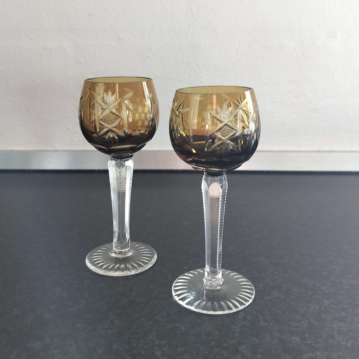 Rømer Bøhmisk Likør glas Ø 4 x H 12 cm
