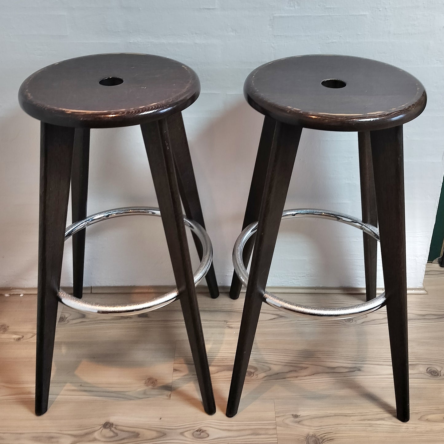 2 stk Secondhand - Vitra Tabouret Haut af Jean Prouve