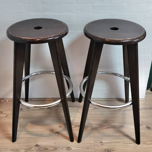 2 stk Secondhand - Vitra Tabouret Haut af Jean Prouve