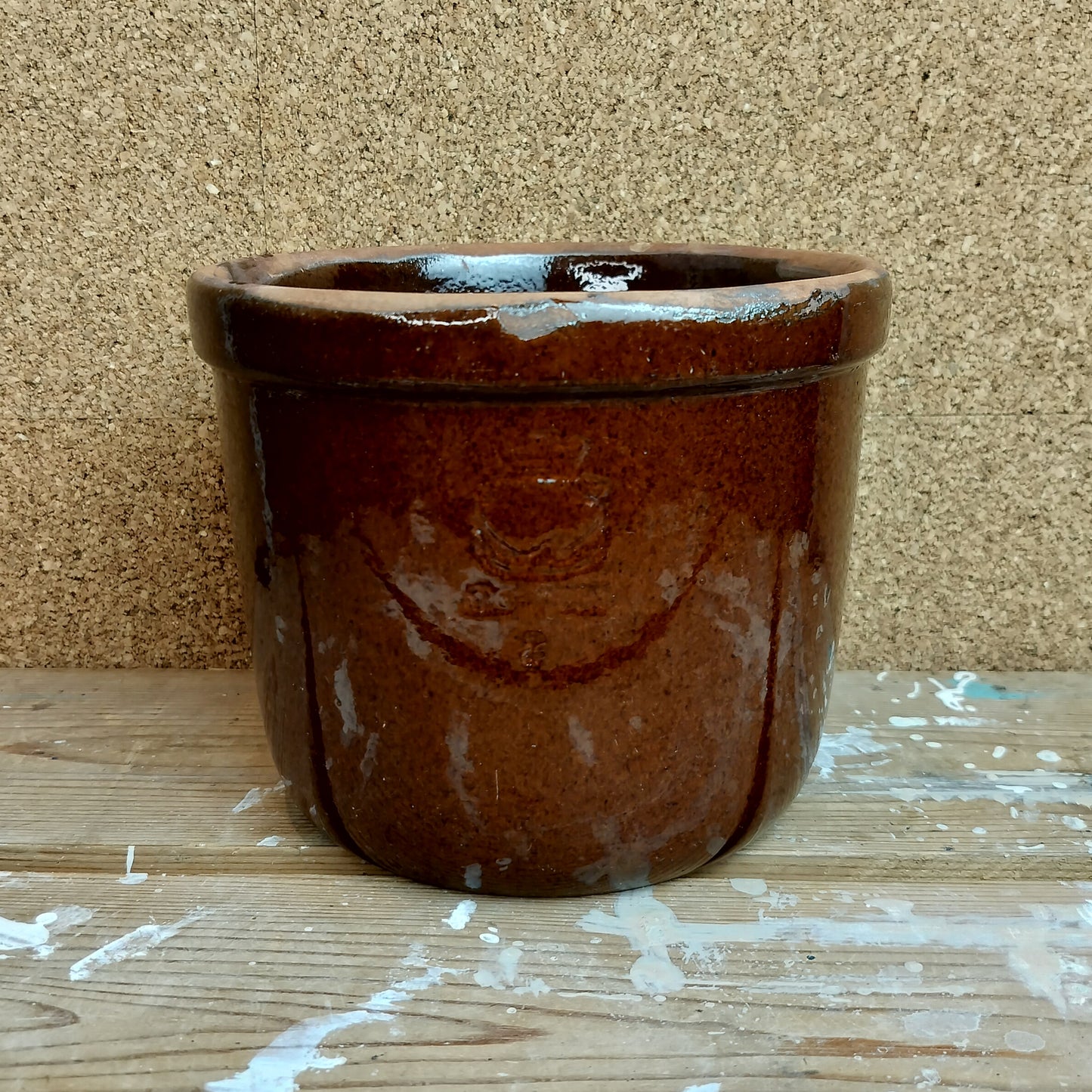 Secondhand - Syltekrukke "Kronjyden 2" Ø 17,5 x H 14 cm