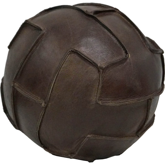 Trademark Living - Brun læderbold