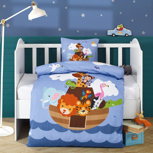 By Skagen - Noahs ark junior sengetøj 100x140 cm