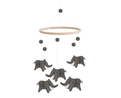 Gamcha - uro gråbrune elefanter