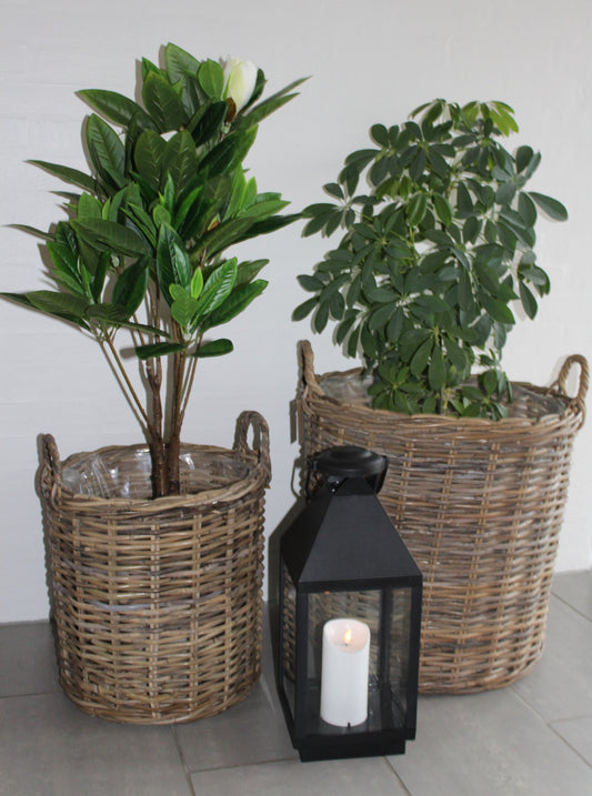 Runde kurve i Kubu rattan - model Indo