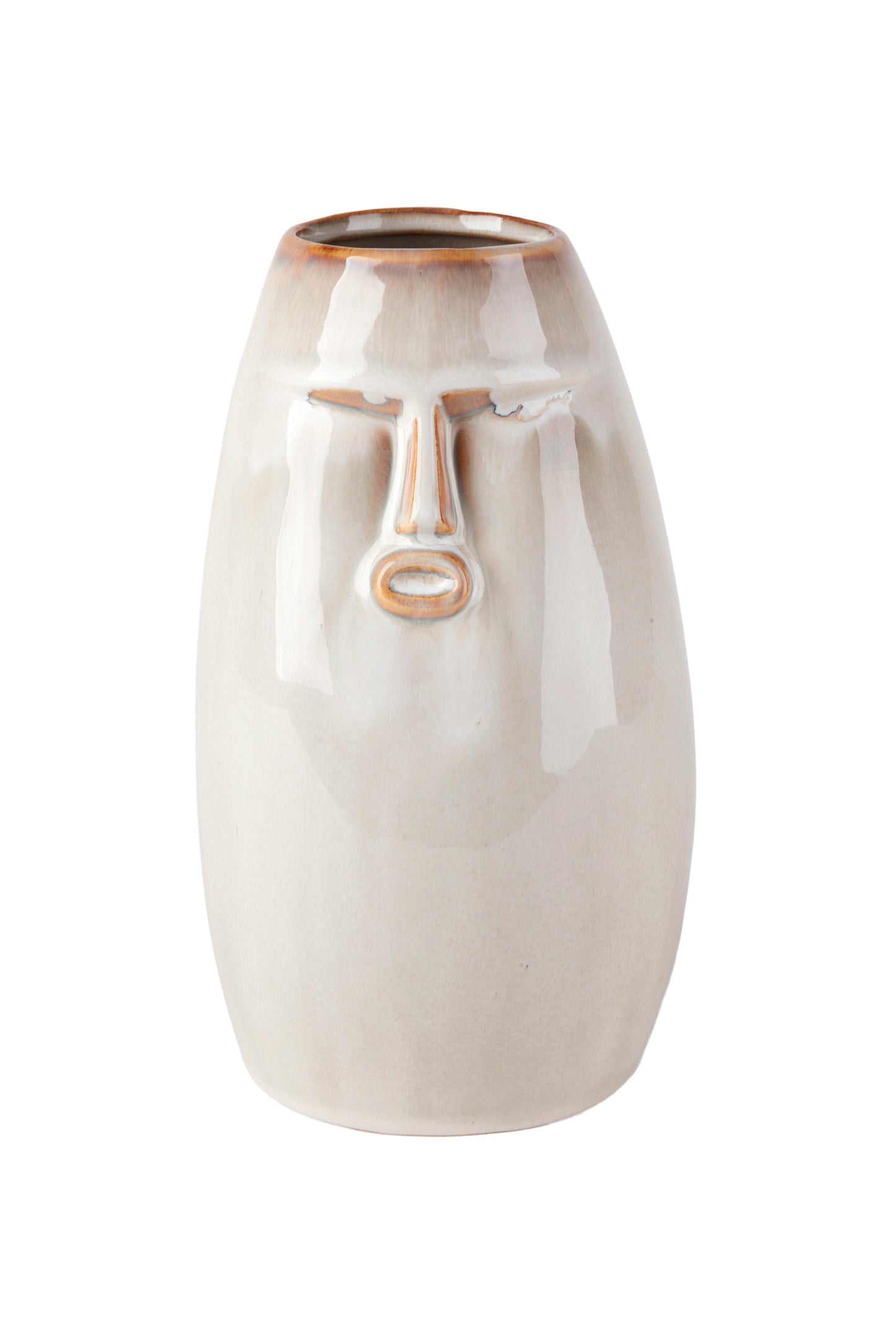 2HAVE - Keramik vase Face - lys